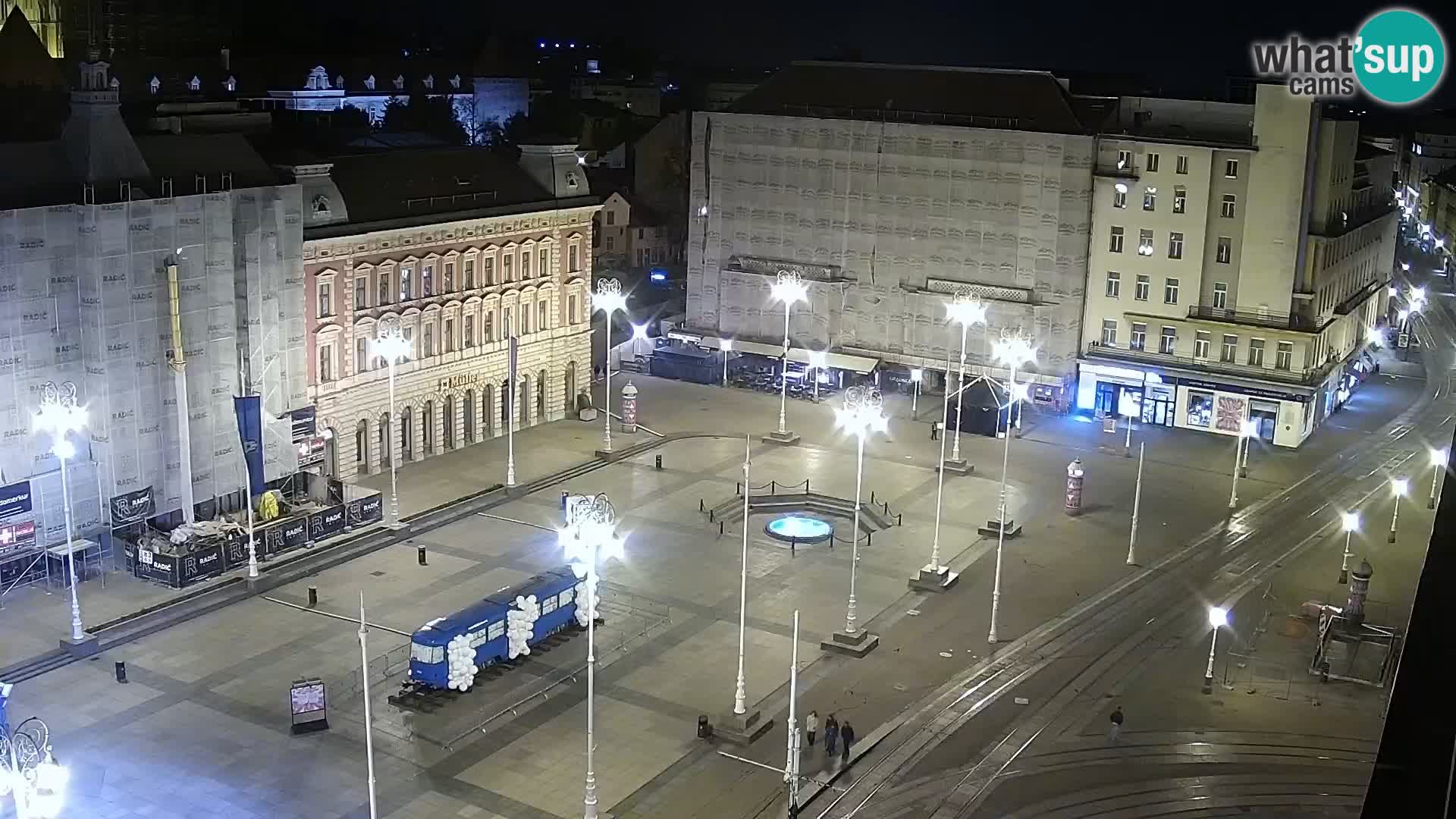 Ban Jelačić Platz Live webcam Zagreb – Hotel Dubrovnik