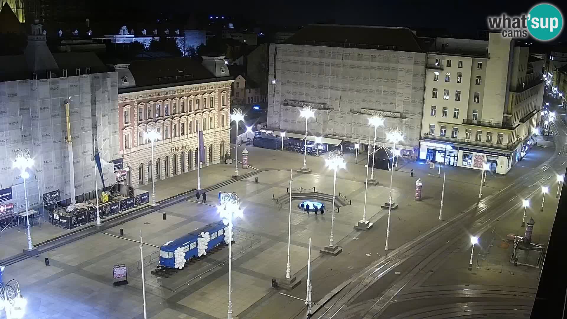LIVE Webcam Zagreb Hotel Dubrovnik | Ban Jelačić square