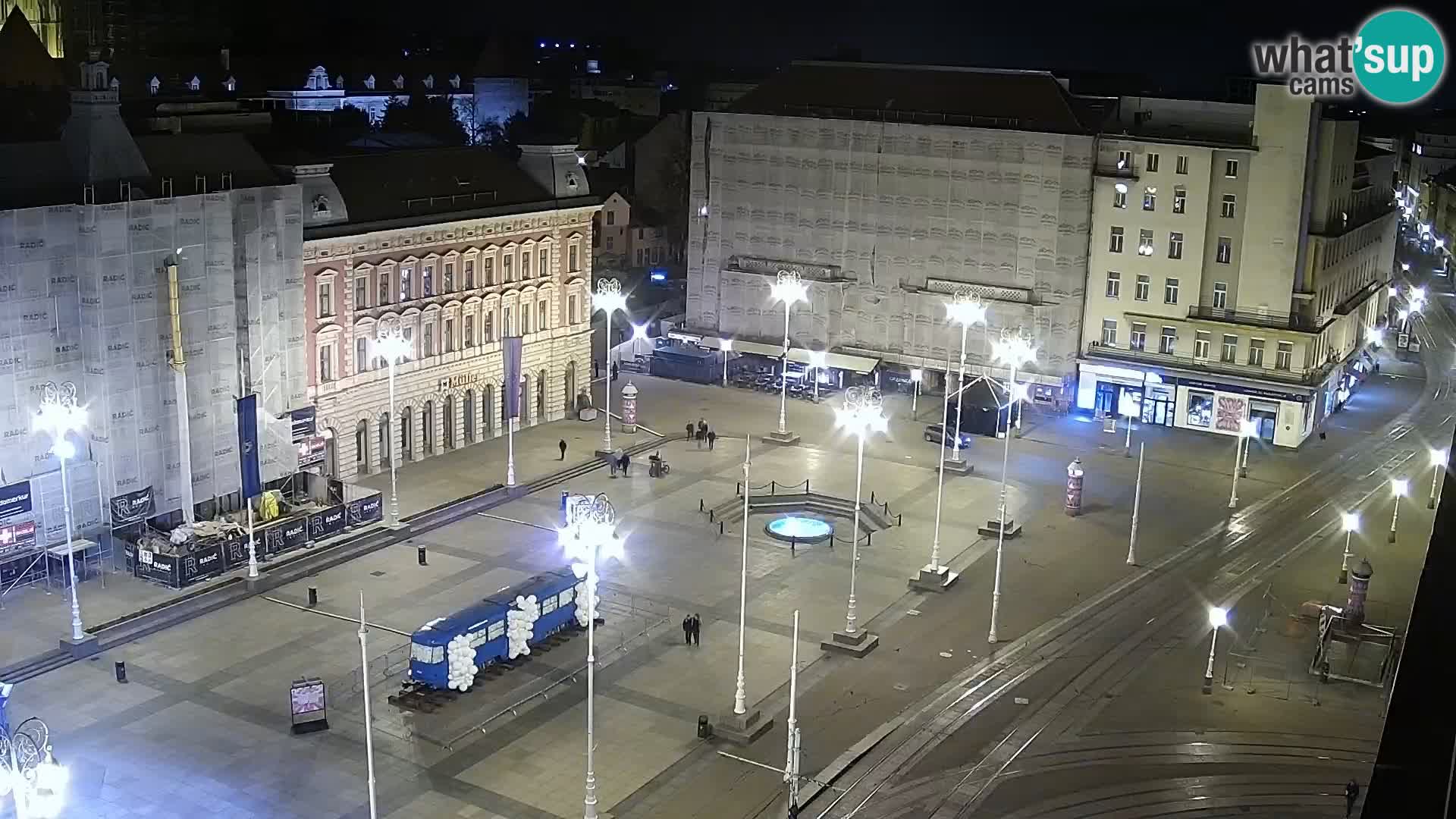Ban Jelačić Platz  Live webcam Zagreb – Hotel Dubrovnik