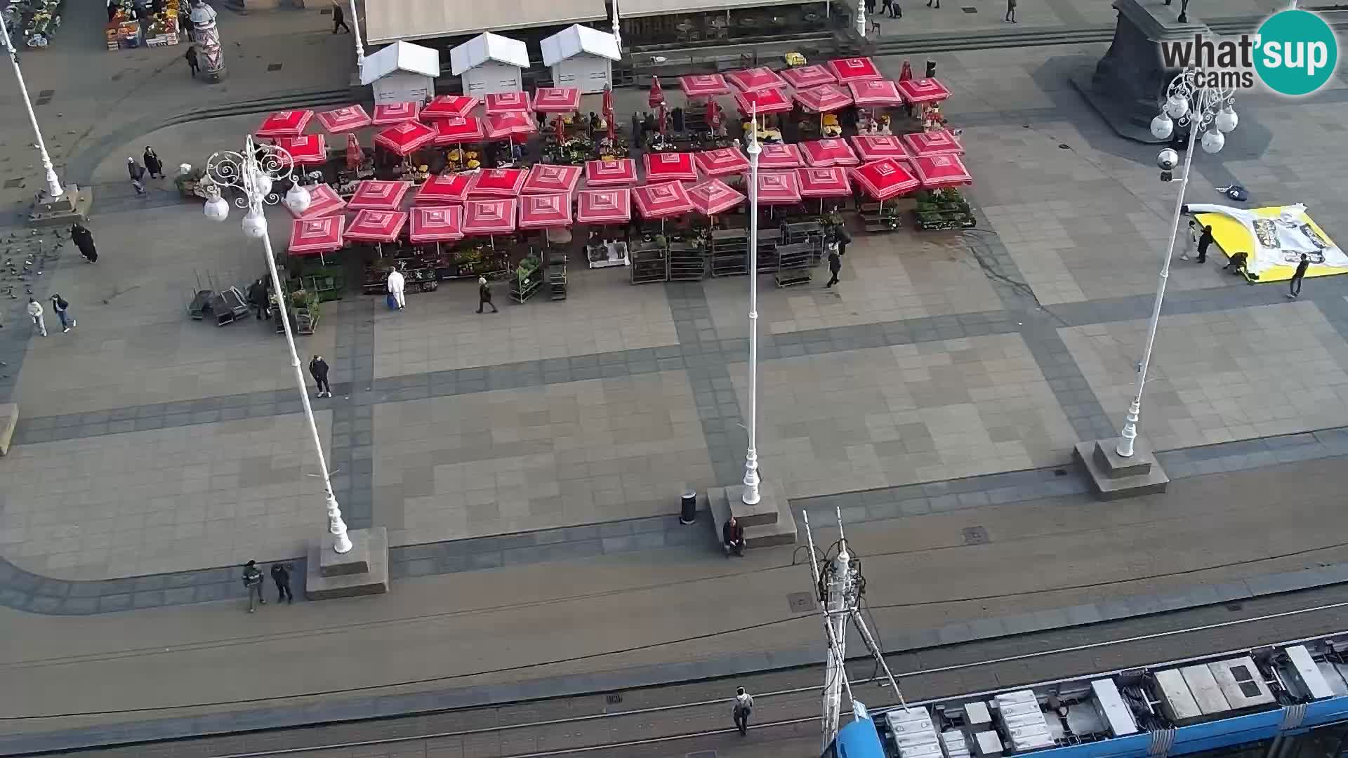 Ban Jelačić live cam Zagreb – Hotel Dubrovnik