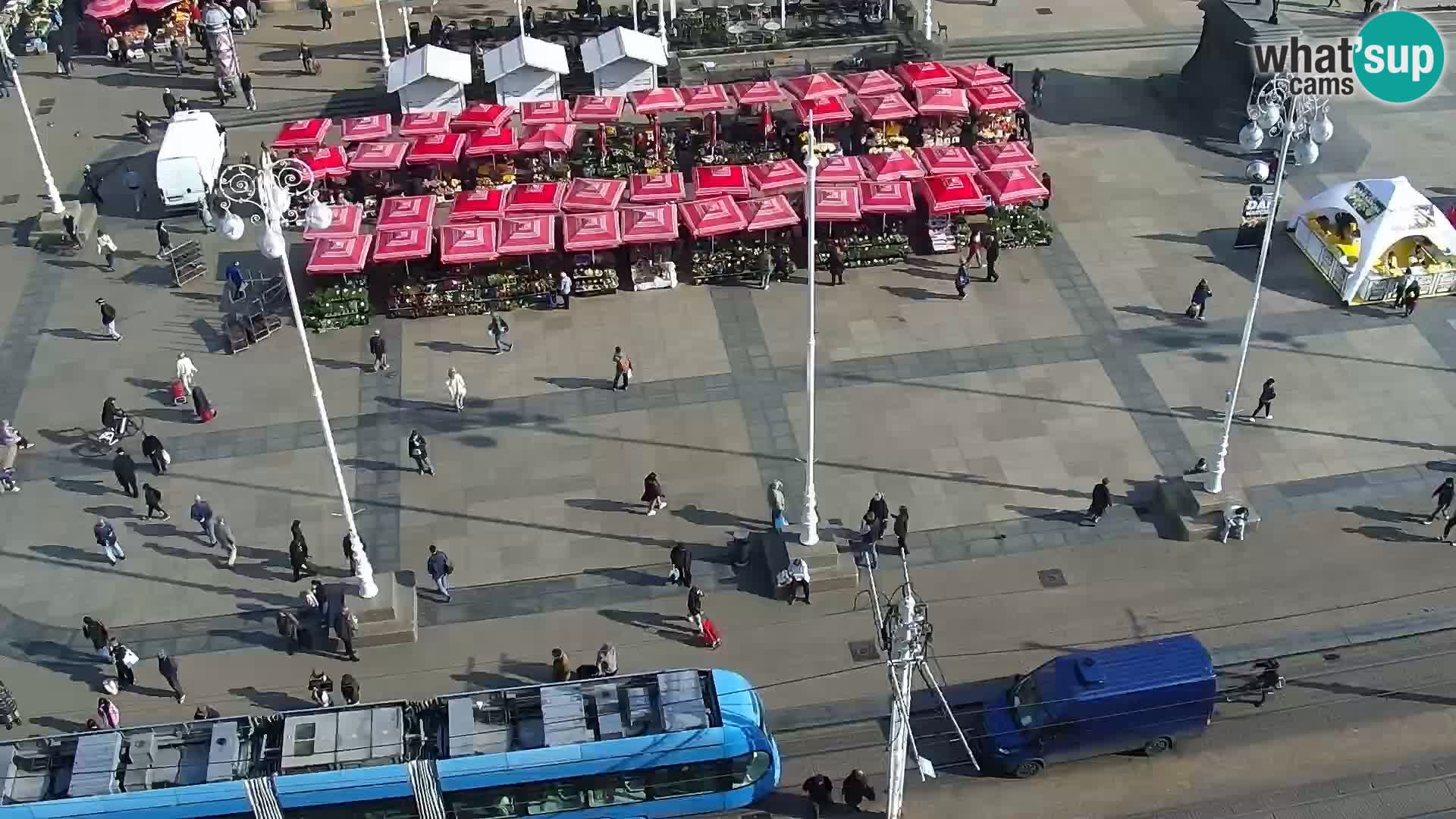 Ban Jelačić live cam Zagreb – Hotel Dubrovnik