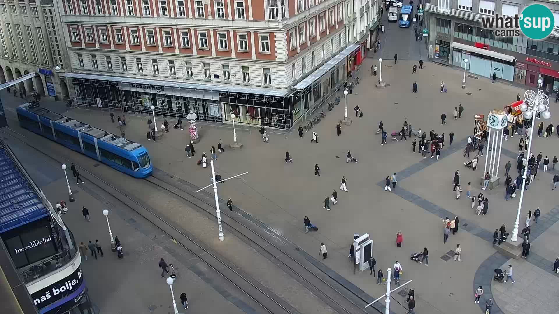 Ban Jelačić Platz Live webcam Zagreb – Hotel Dubrovnik