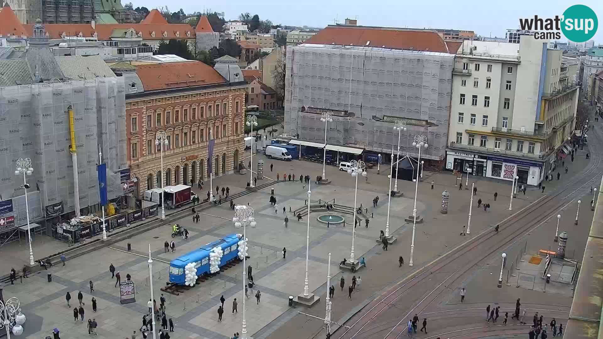 Ban Jelačić Platz Live webcam Zagreb – Hotel Dubrovnik