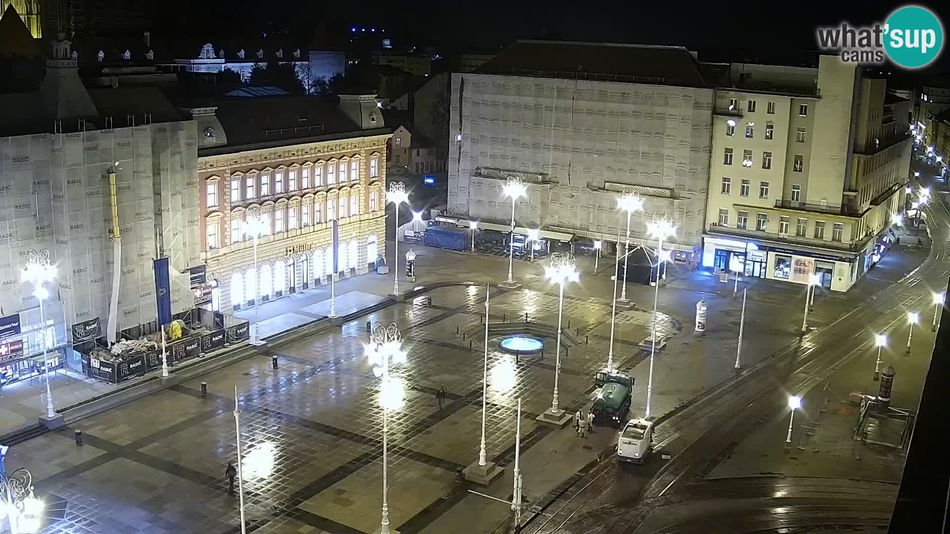 LIVE Webcam Zagreb Hotel Dubrovnik | Ban Jelačić square