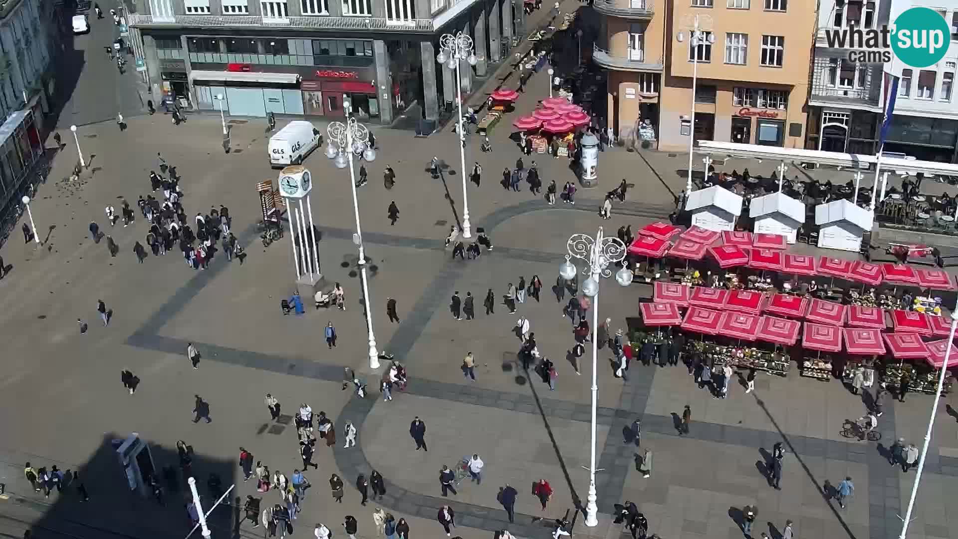 Ban Jelačić live cam Zagreb – Hotel Dubrovnik