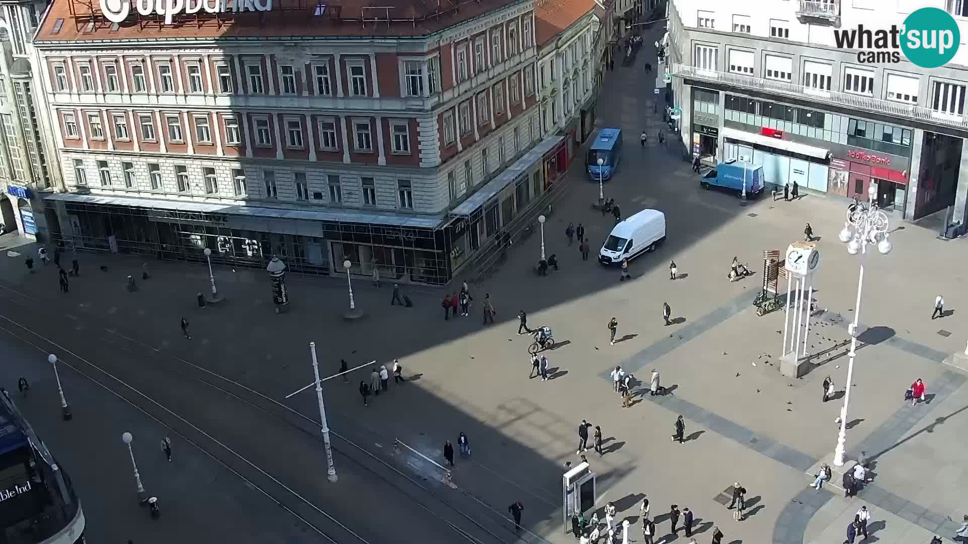 Ban Jelačić live cam Zagreb – Hotel Dubrovnik