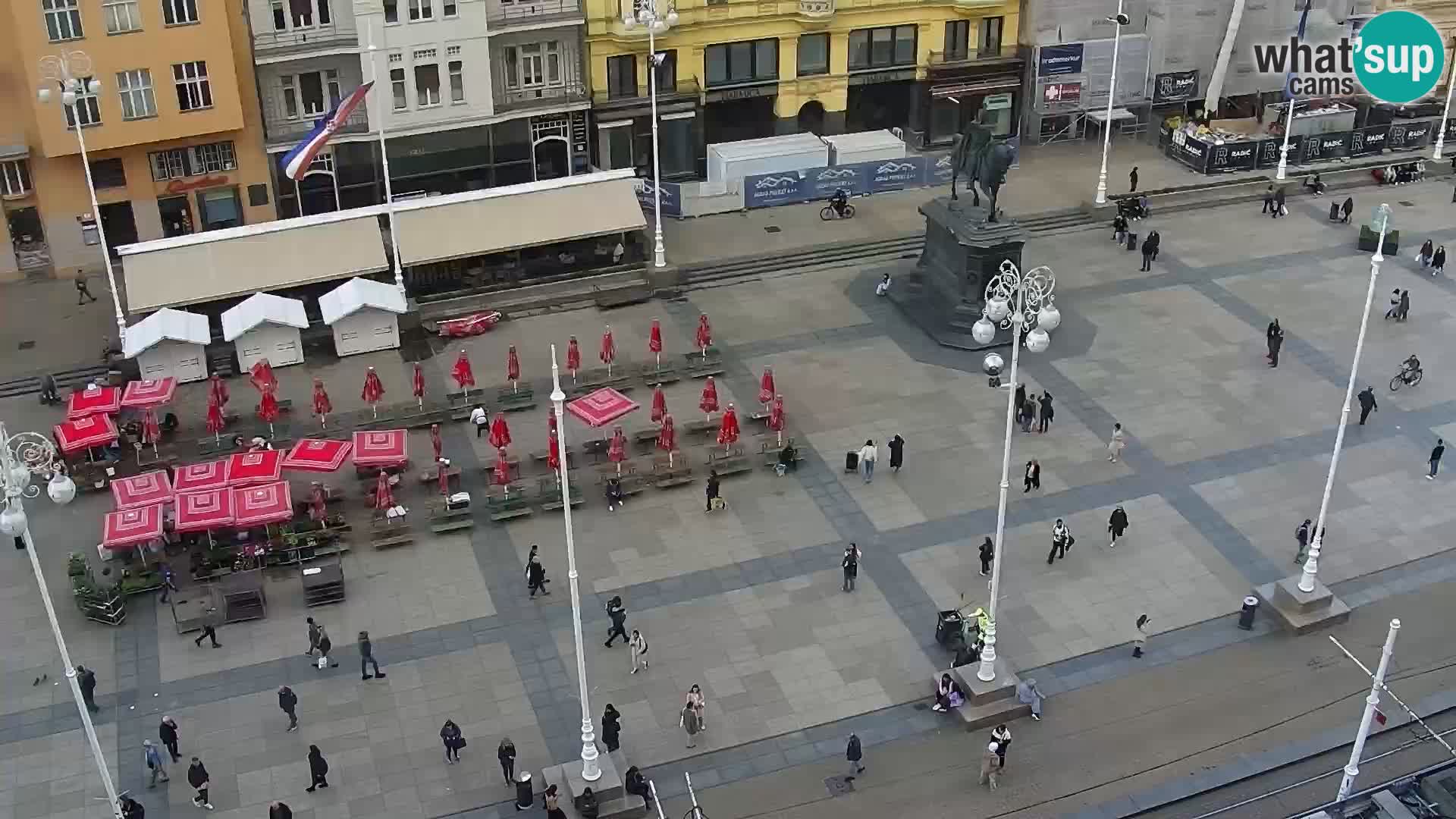 Ban Jelačić live cam Zagreb – Hotel Dubrovnik