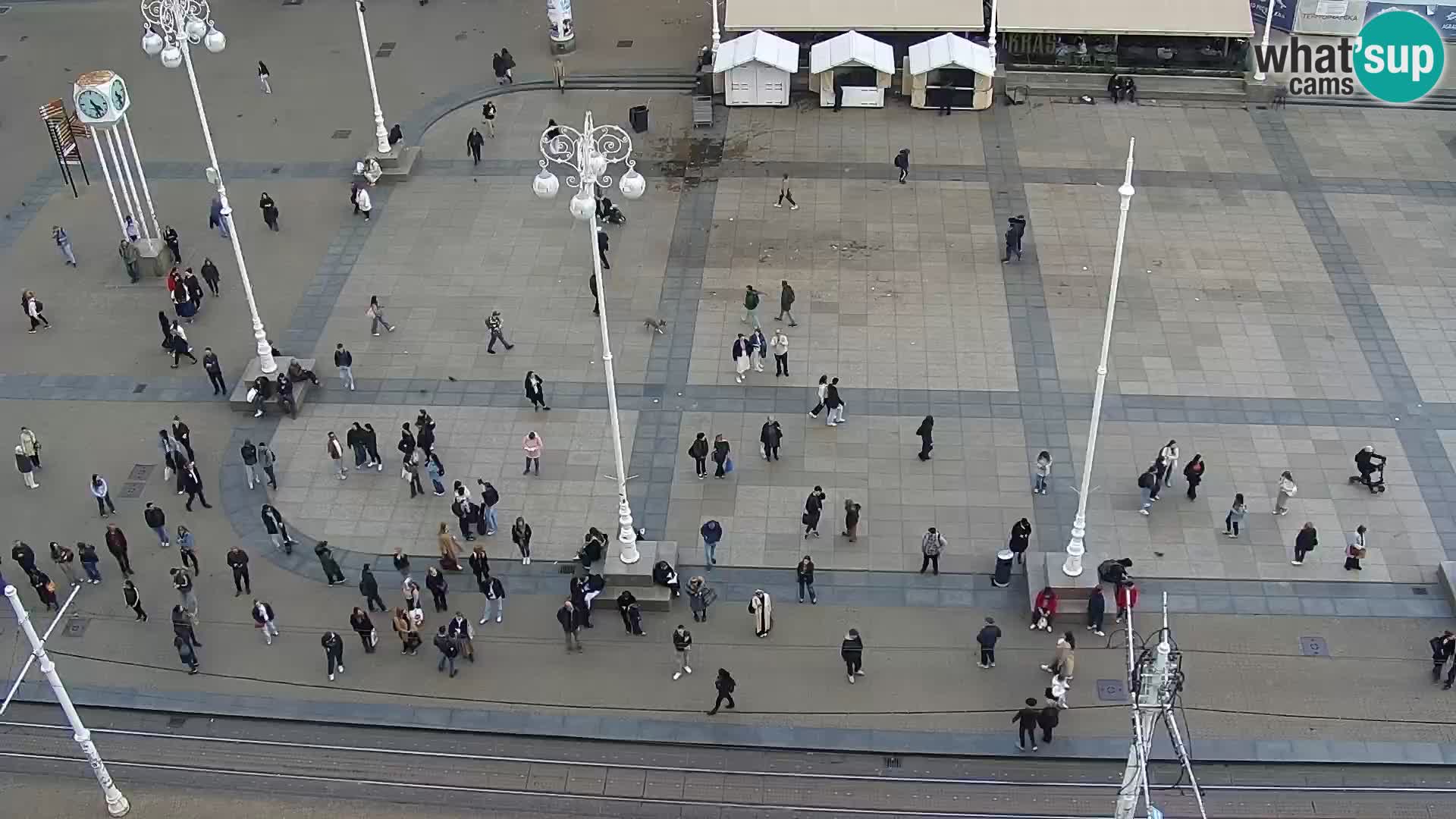 Plaza Ban Jelačić camera en vivo Zagreb – Hotel Dubrovnik