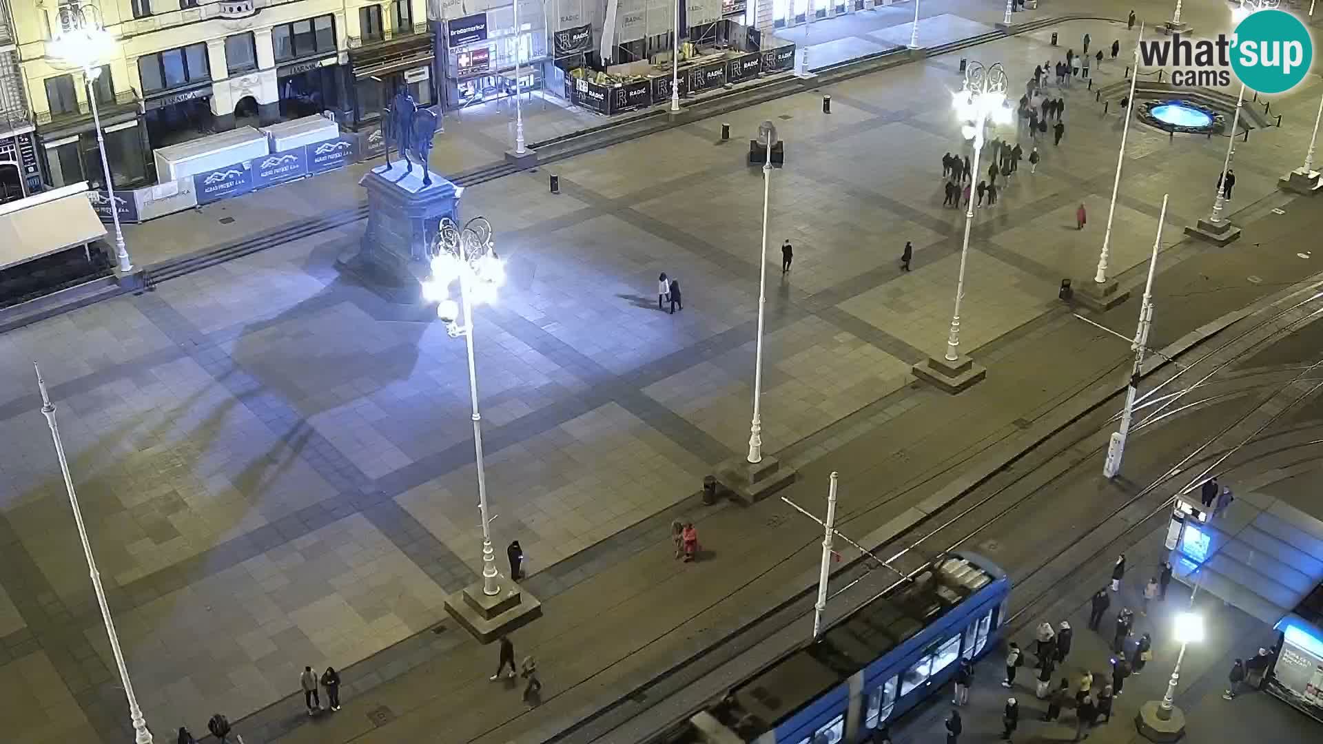 Ban Jelačić live cam Zagreb – Hotel Dubrovnik