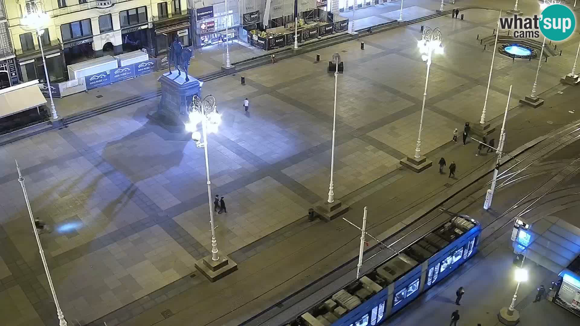 Ban Jelačić live cam Zagreb – Hotel Dubrovnik