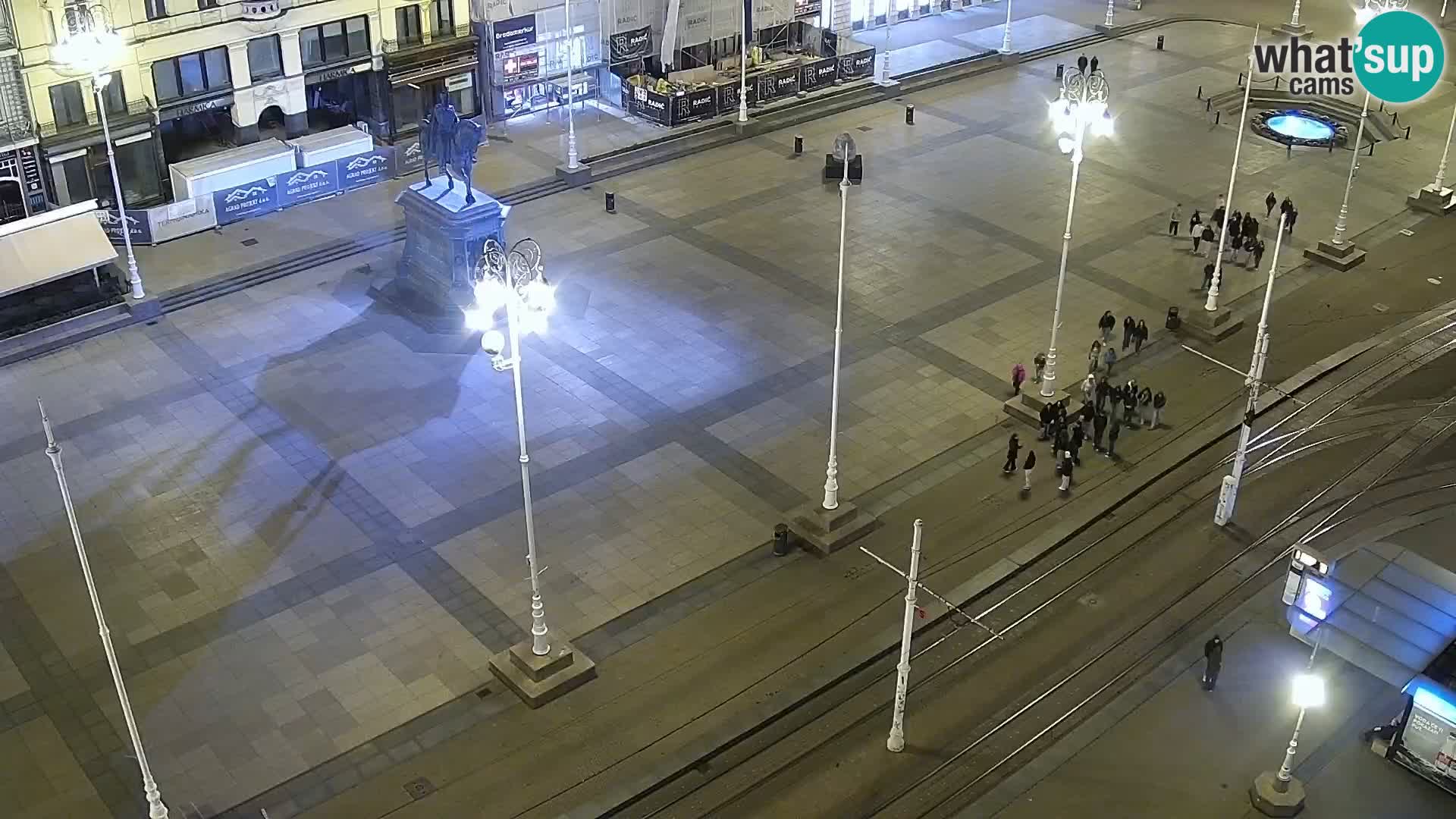 Piazza Ban Jelačić livecam Zagreb – Hotel Dubrovnik