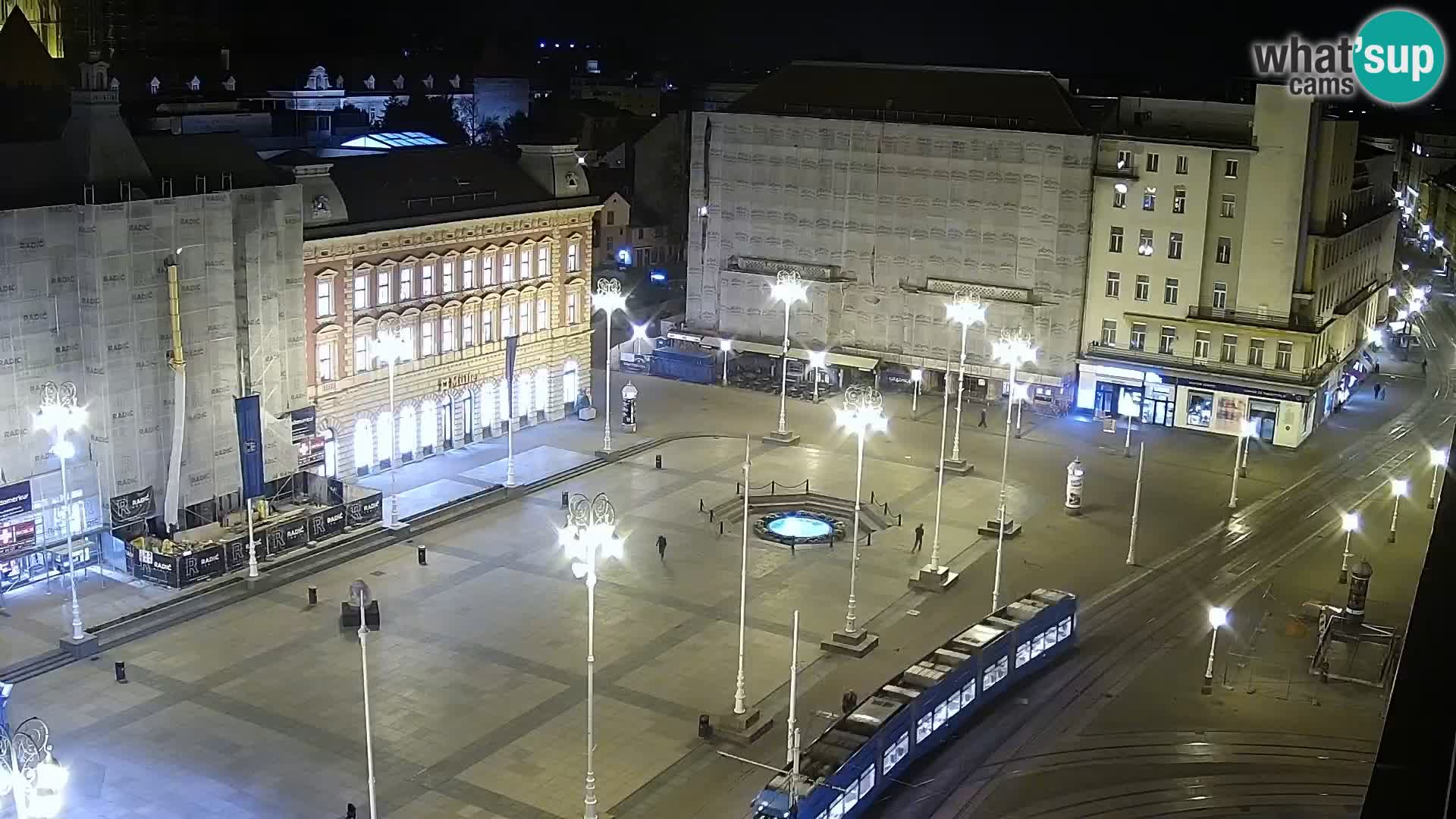 Ban Jelačić Platz  Live webcam Zagreb – Hotel Dubrovnik