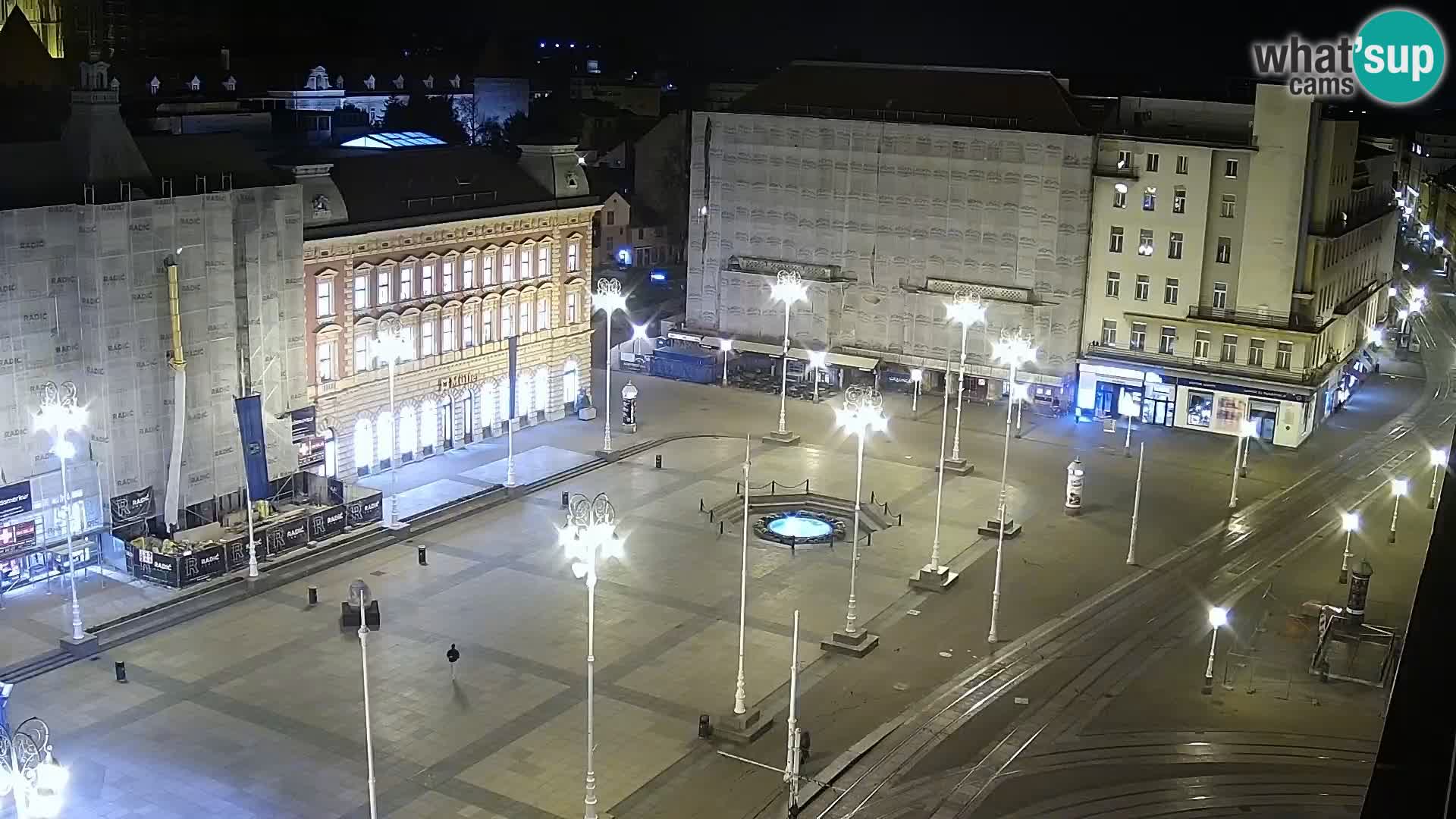 Ban Jelačić live cam Zagreb – Hotel Dubrovnik