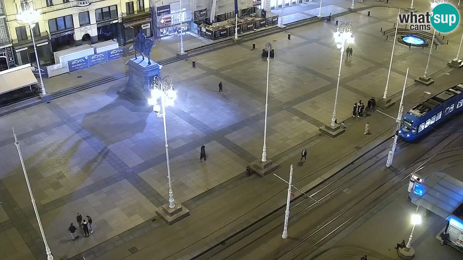 LIVE Webcam Zagreb Hotel Dubrovnik | Ban Jelačić square