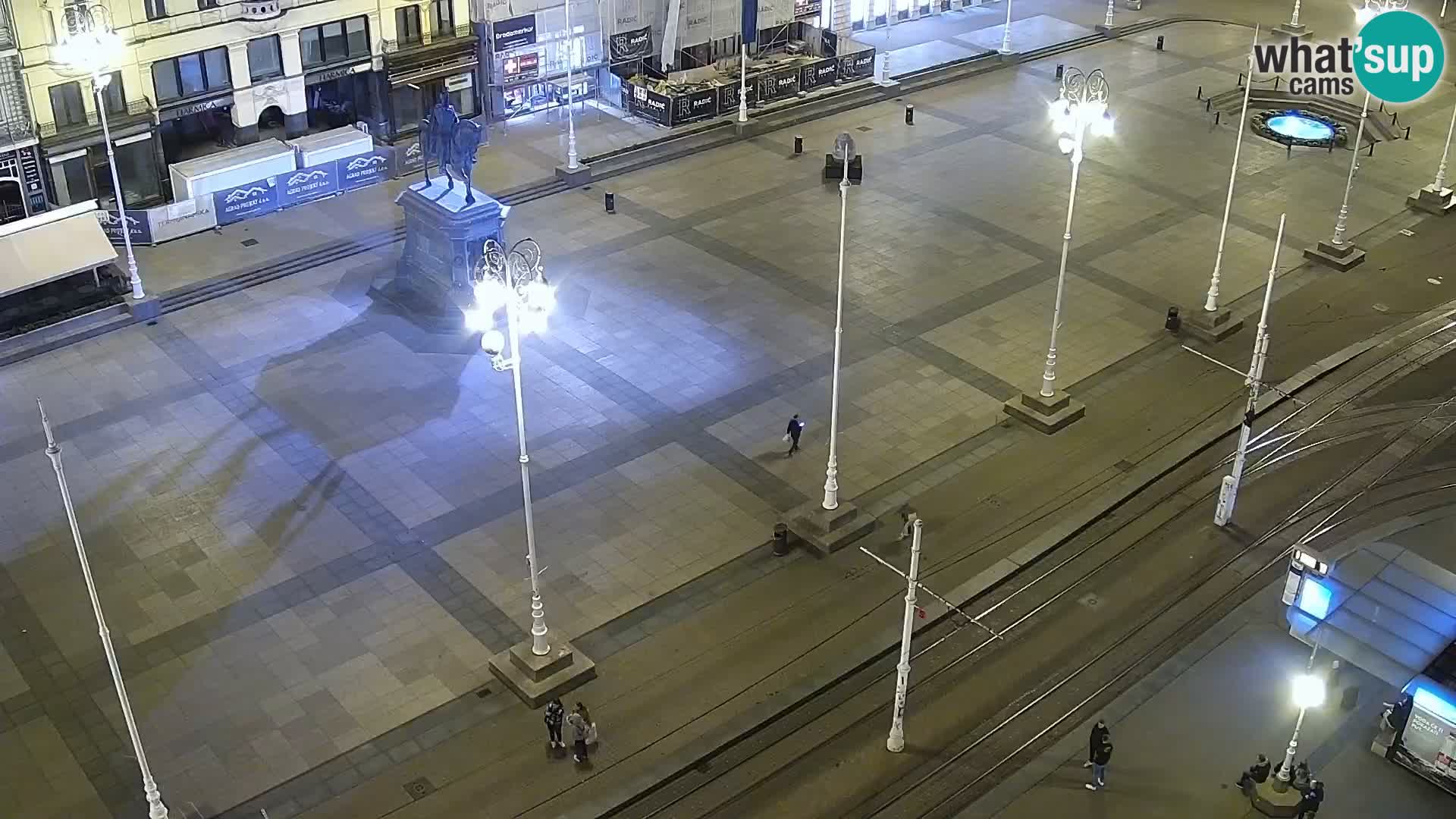 Ban Jelačić Platz Live webcam Zagreb – Hotel Dubrovnik