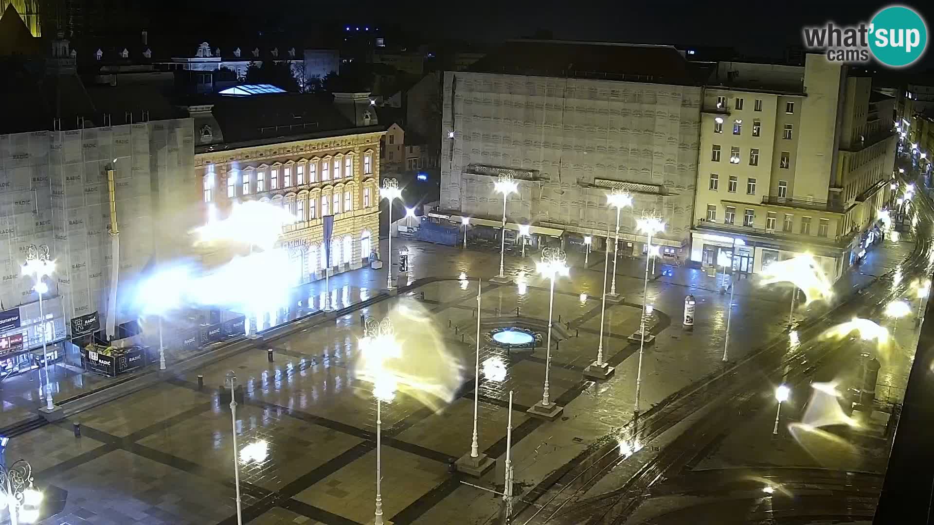 LIVE Webcam Zagreb Hotel Dubrovnik | Ban Jelačić square