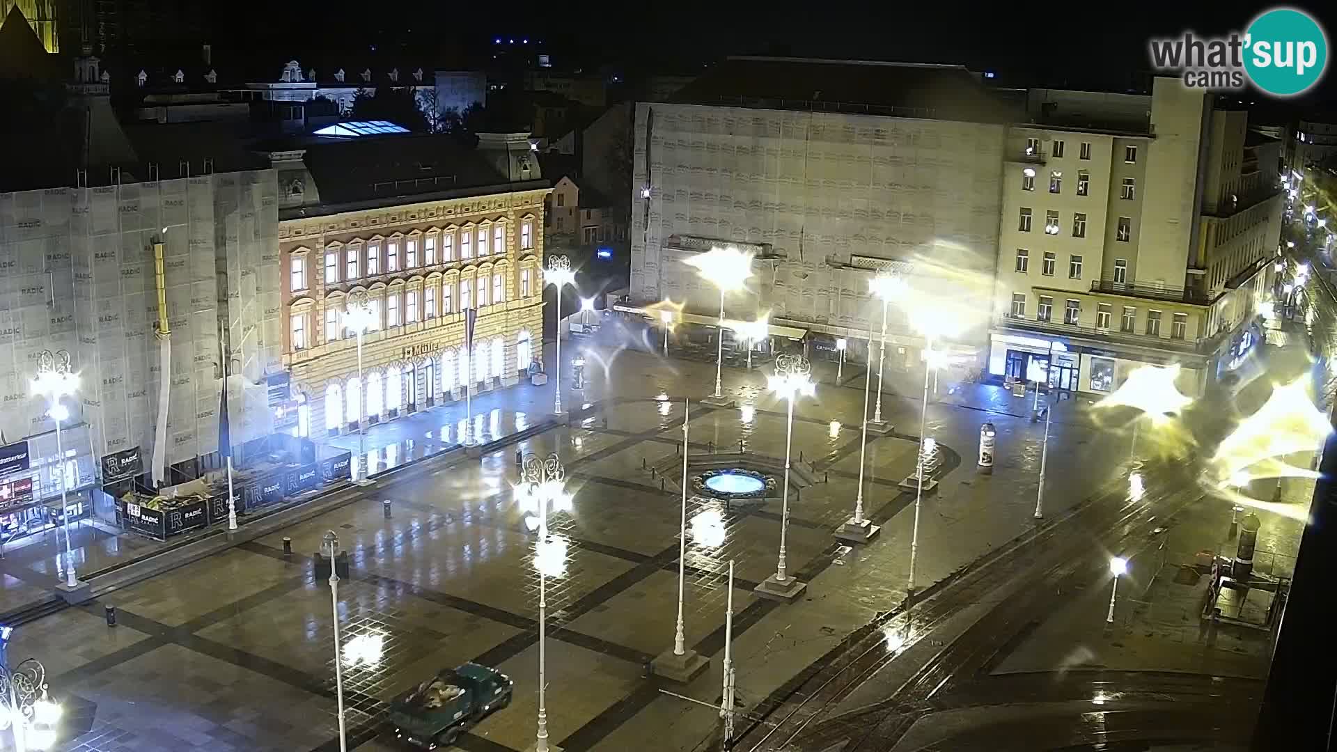 Plaza Ban Jelačić camera en vivo Zagreb – Hotel Dubrovnik