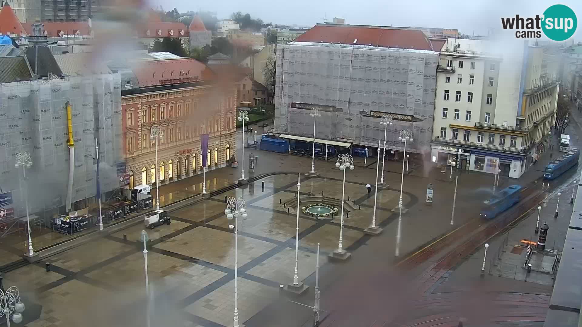 Ban Jelačić live cam Zagreb – Hotel Dubrovnik