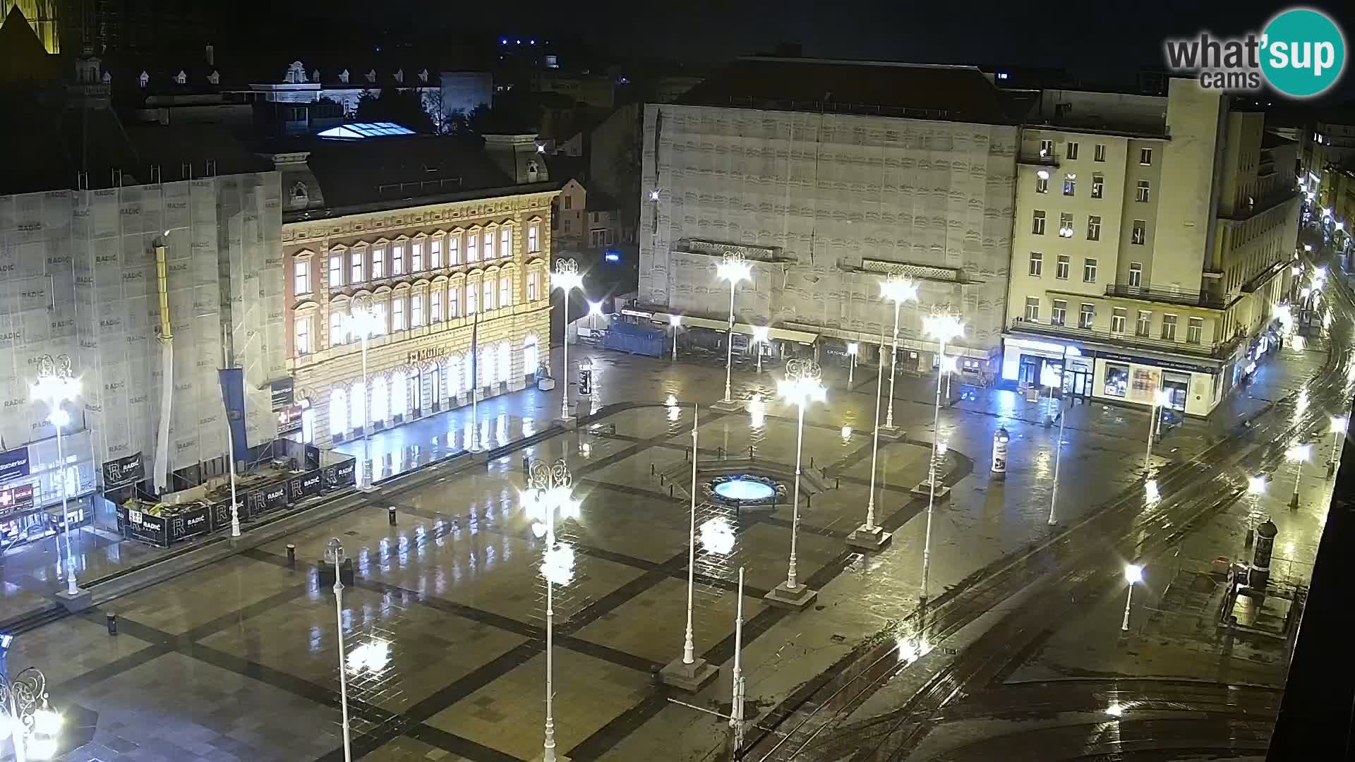 Ban Jelačić live cam Zagreb – Hotel Dubrovnik