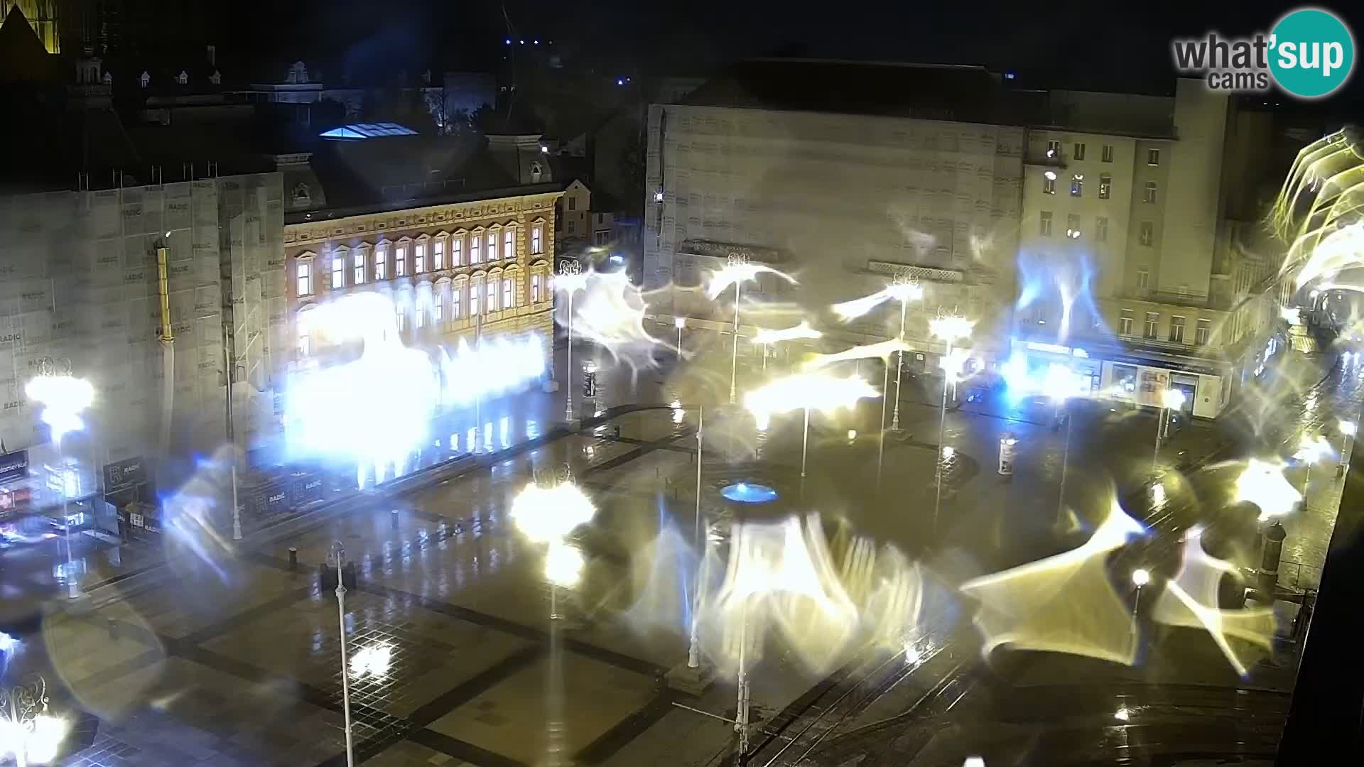 LIVE Webcam Zagreb Hotel Dubrovnik | Ban Jelačić square