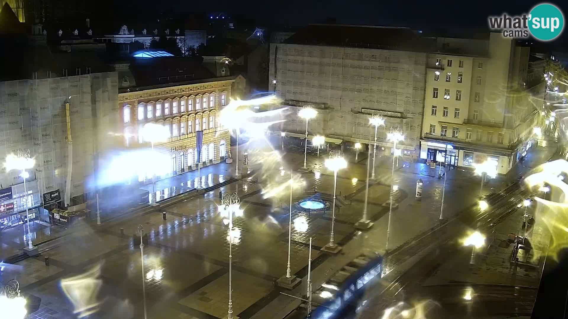 Plaza Ban Jelačić camera en vivo Zagreb – Hotel Dubrovnik