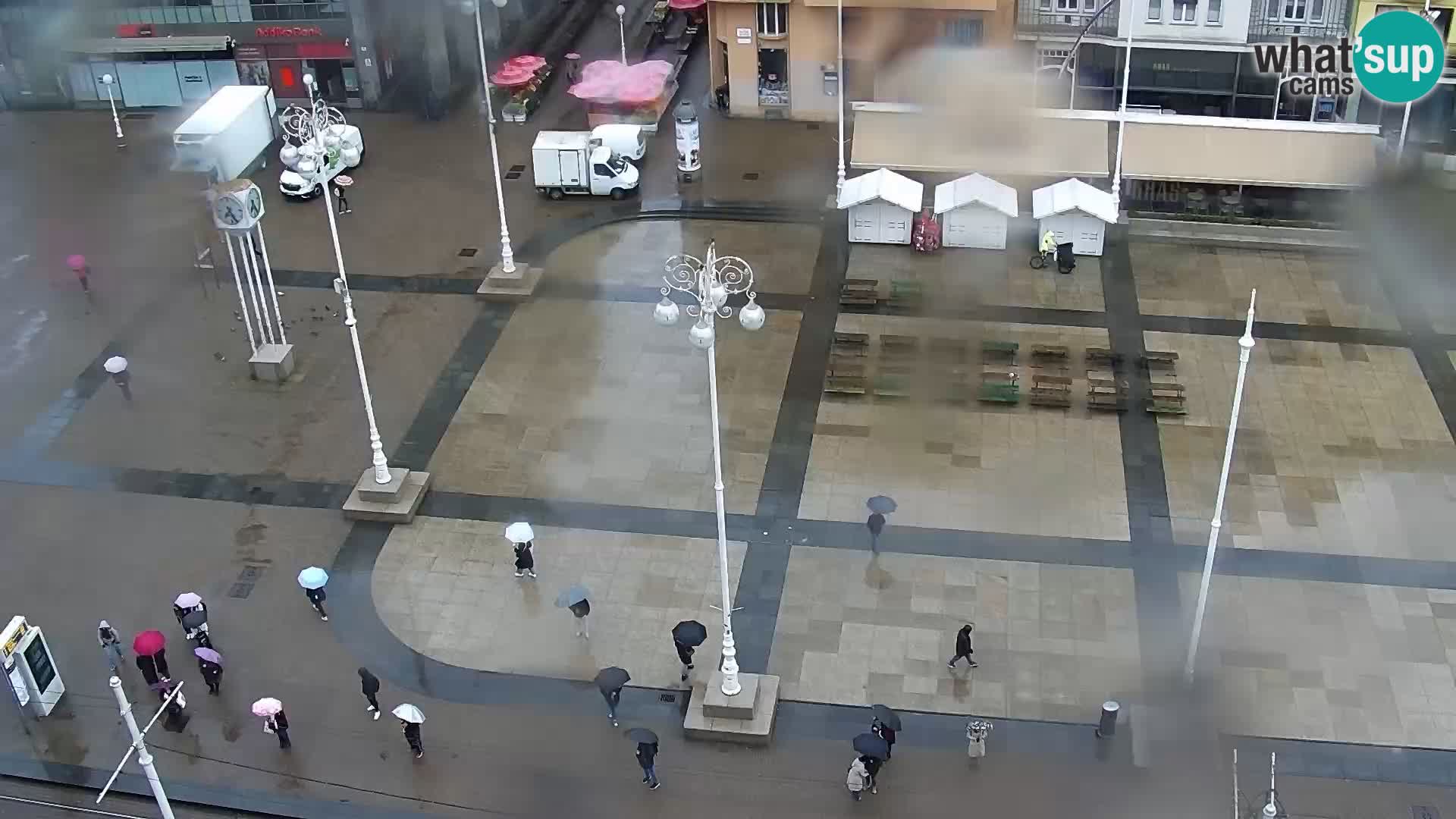 Piazza Ban Jelačić livecam Zagreb – Hotel Dubrovnik