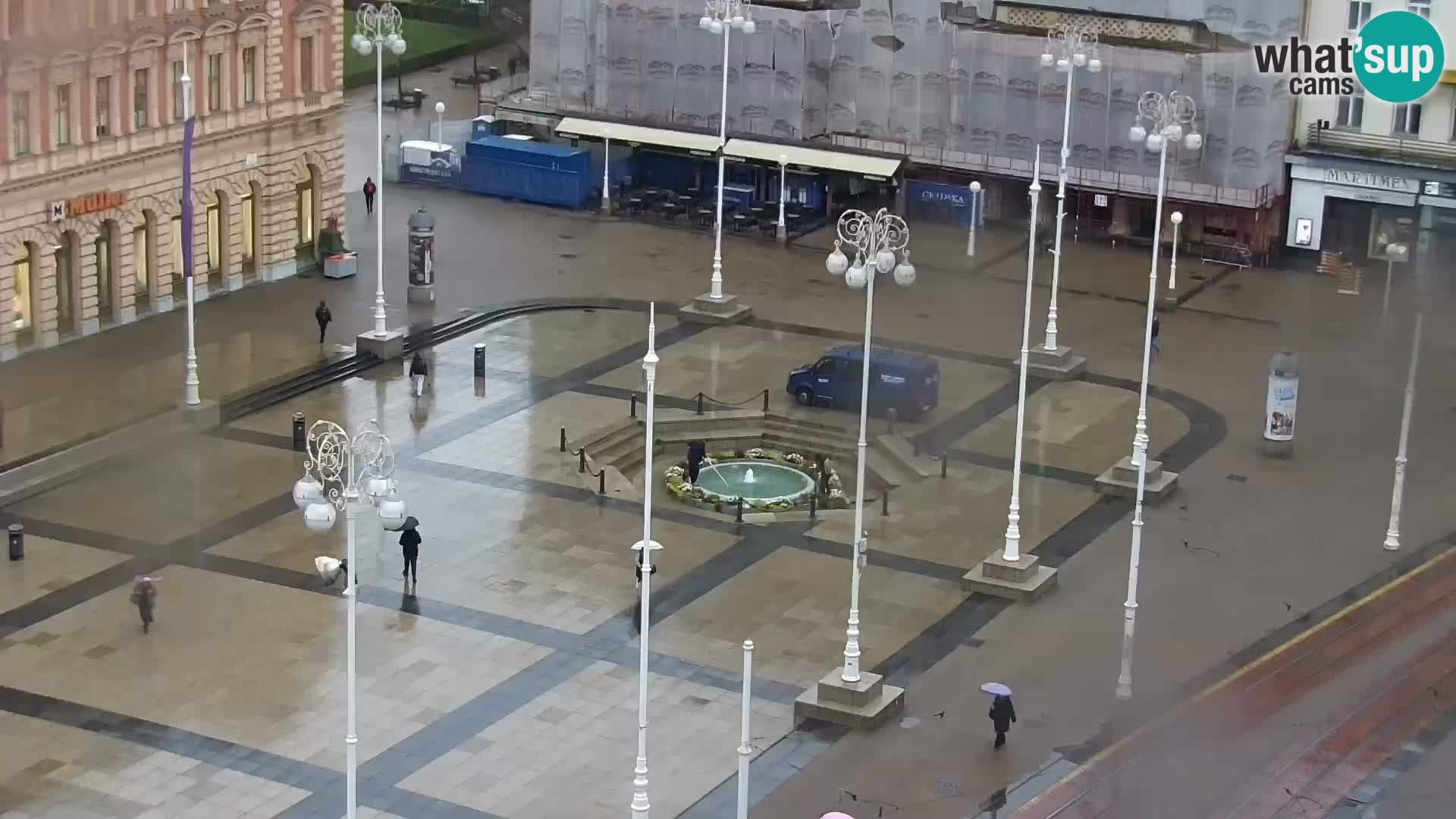 Ban Jelačić live cam Zagreb – Hotel Dubrovnik