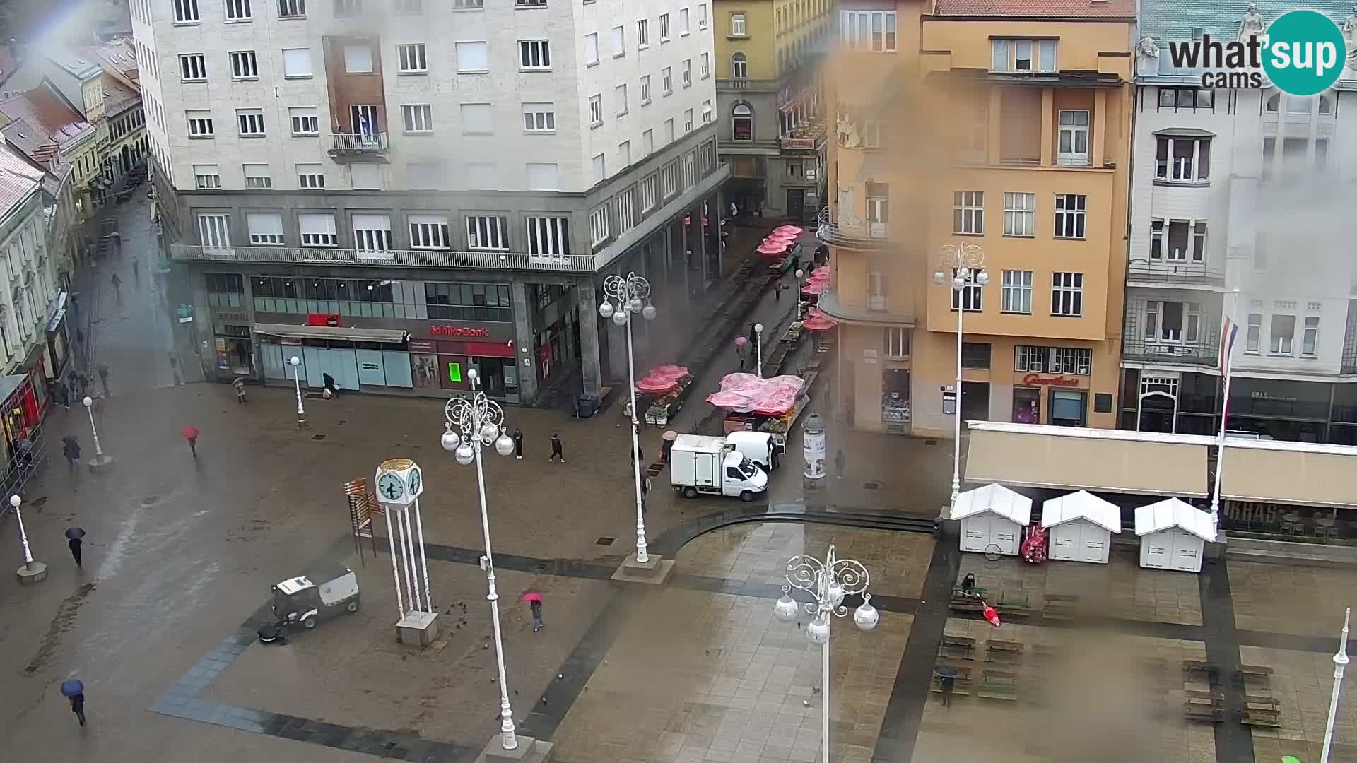 Piazza Ban Jelačić livecam Zagreb – Hotel Dubrovnik