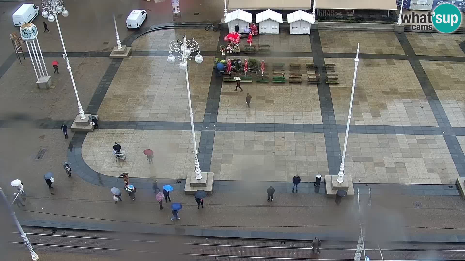 Ban Jelačić Platz  Live webcam Zagreb – Hotel Dubrovnik