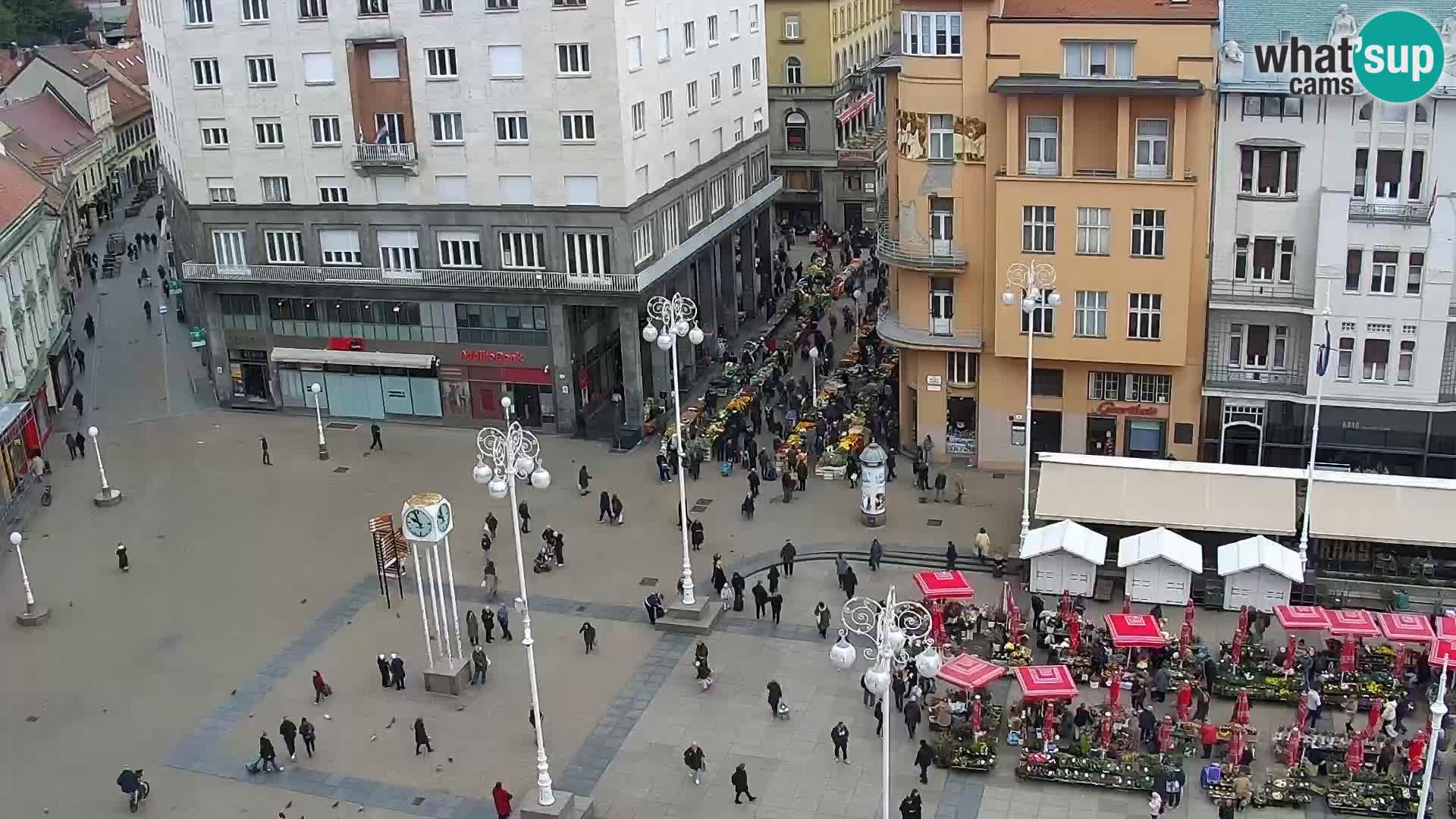 Ban Jelačić Platz Live webcam Zagreb – Hotel Dubrovnik
