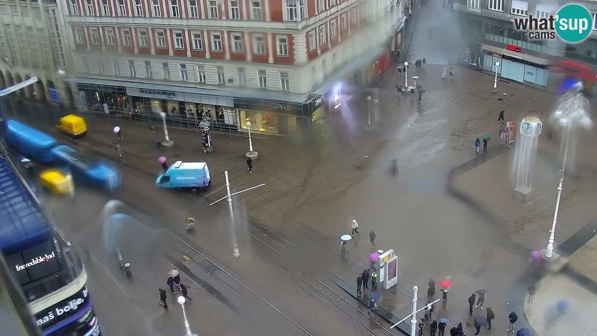 Ban Jelačić live cam Zagreb – Hotel Dubrovnik