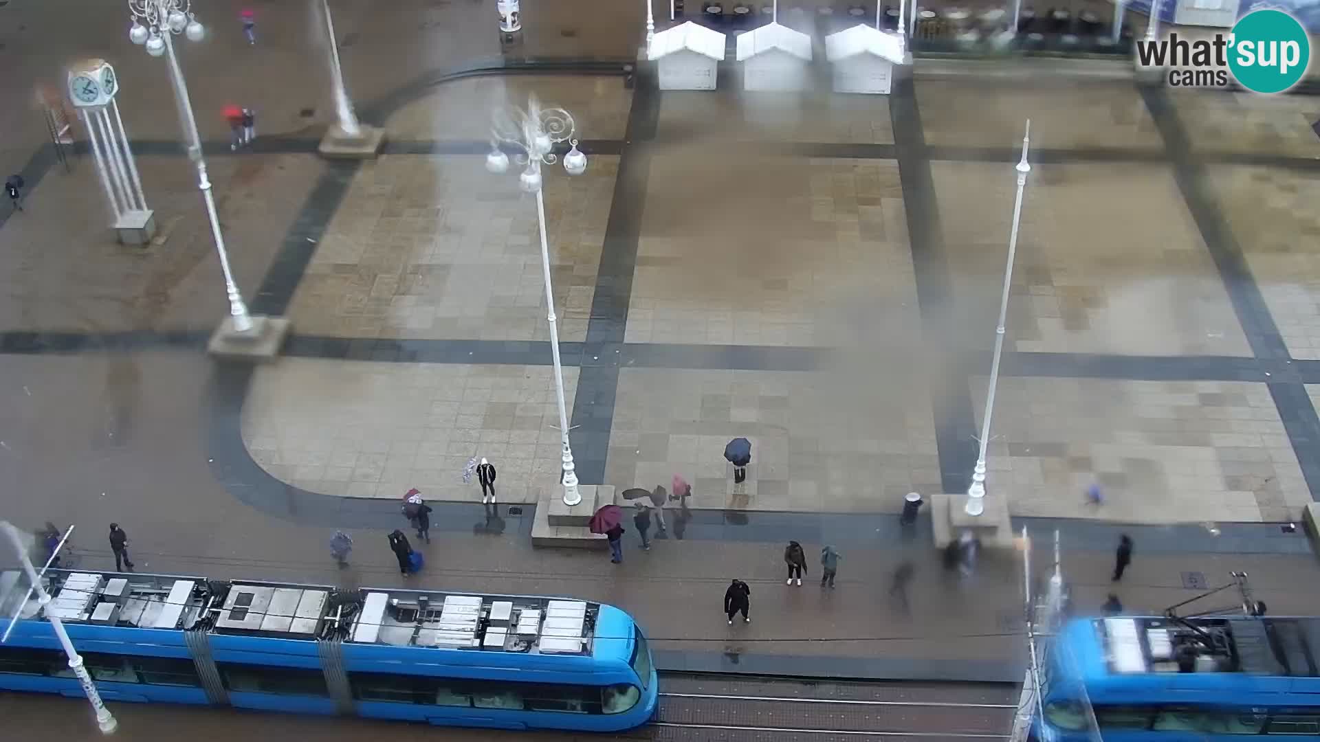 LIVE Webcam Zagreb Hotel Dubrovnik | Ban Jelačić square