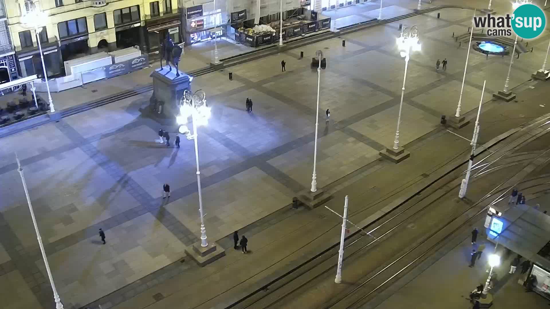 Zagreb – Bana Jelačića square panorama