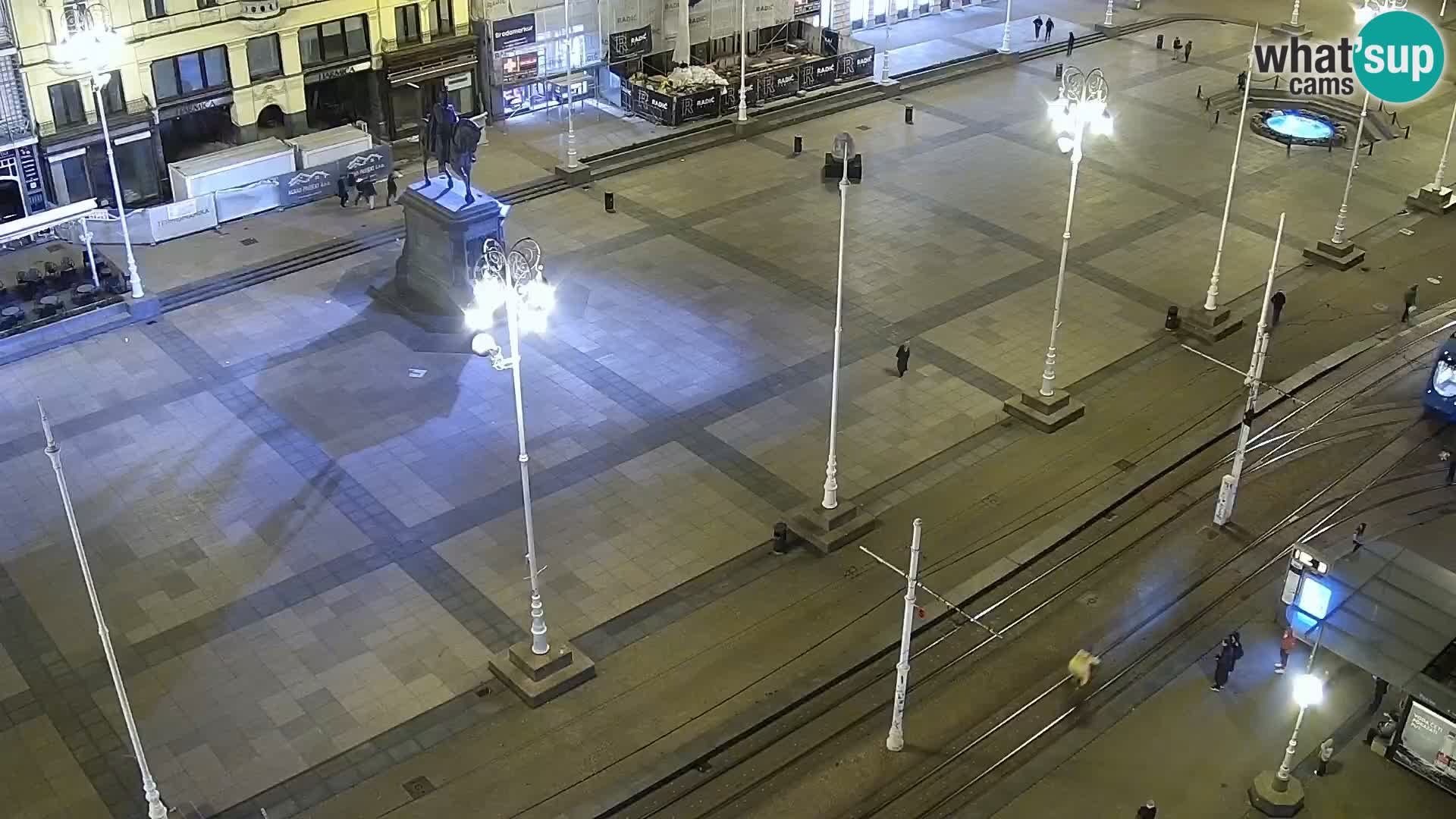 Plaza Ban Jelačić camera en vivo Zagreb – Hotel Dubrovnik