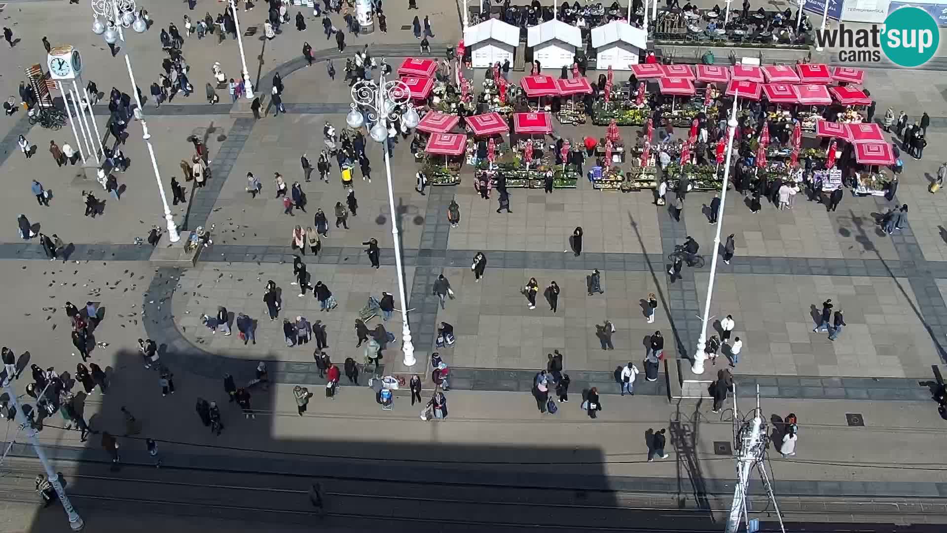 LIVE Webcam Zagreb Hotel Dubrovnik | Ban Jelačić square