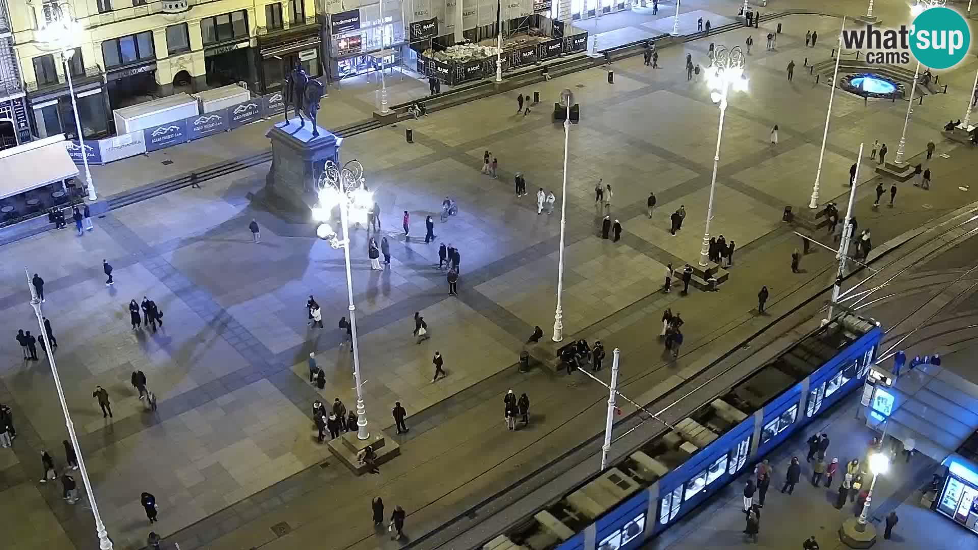 Ban Jelačić live cam Zagreb – Hotel Dubrovnik