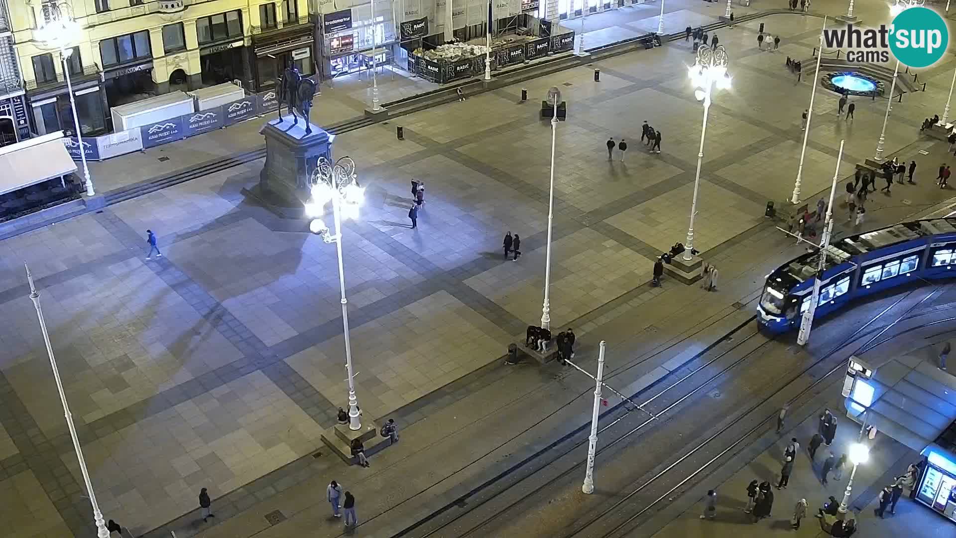 Ban Jelačić live cam Zagreb – Hotel Dubrovnik