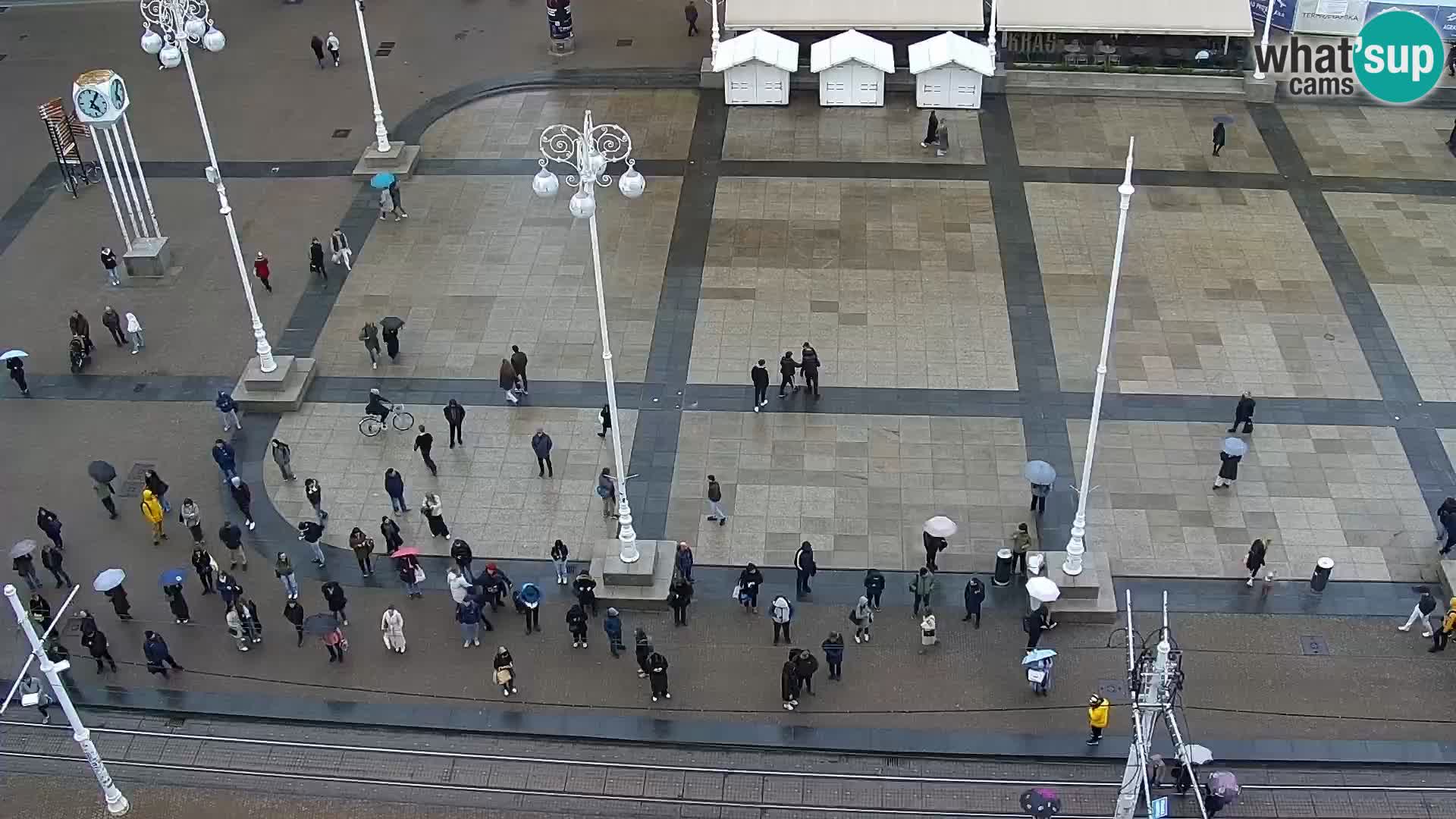 Ban Jelačić Platz  Live webcam Zagreb – Hotel Dubrovnik