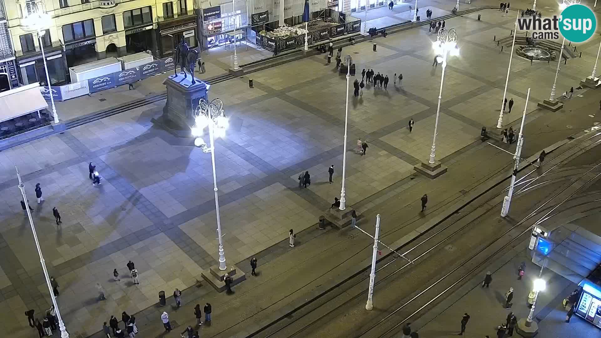 Ban Jelačić Platz Live webcam Zagreb – Hotel Dubrovnik