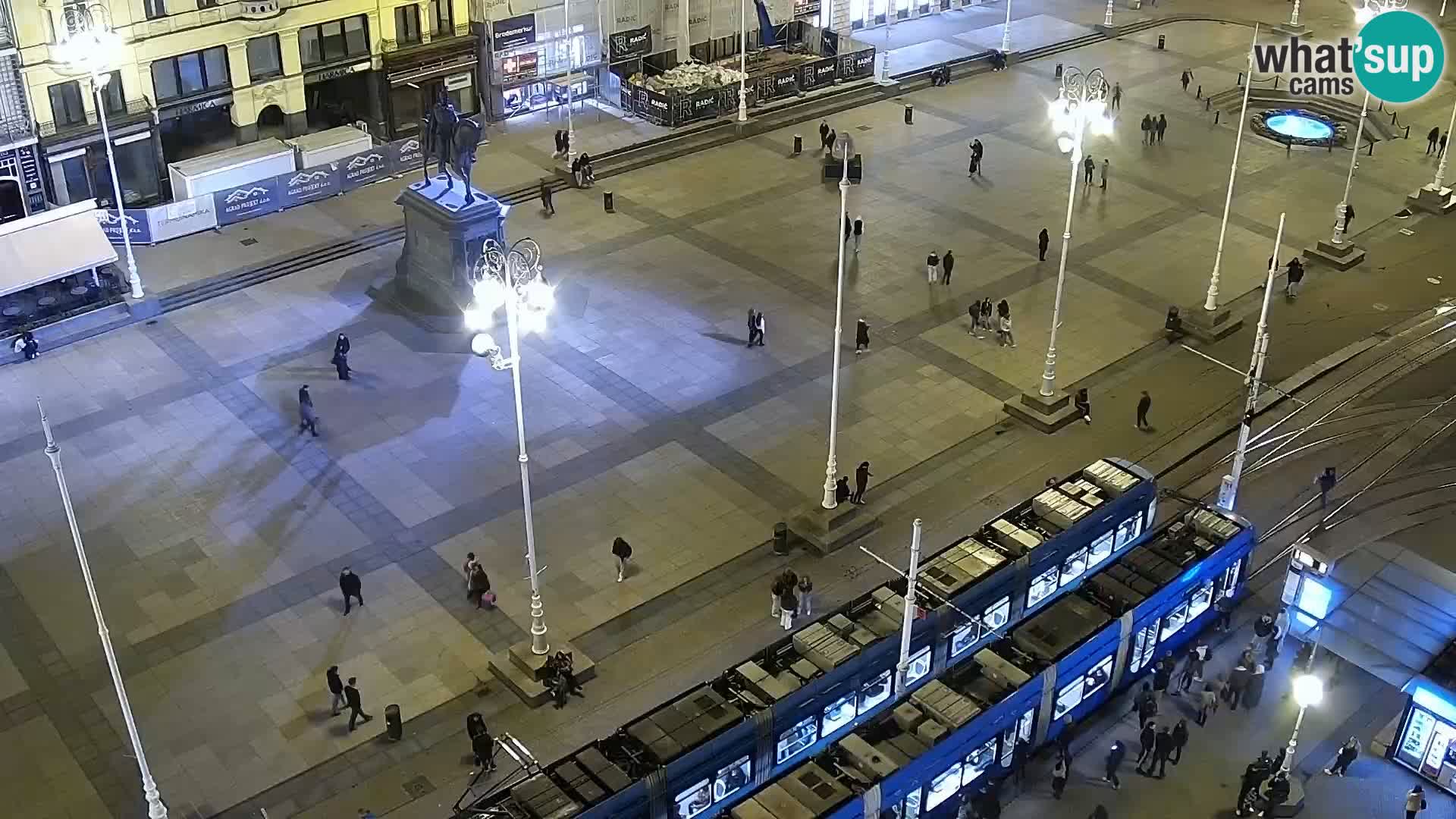LIVE Webcam Zagreb Hotel Dubrovnik | Ban Jelačić square