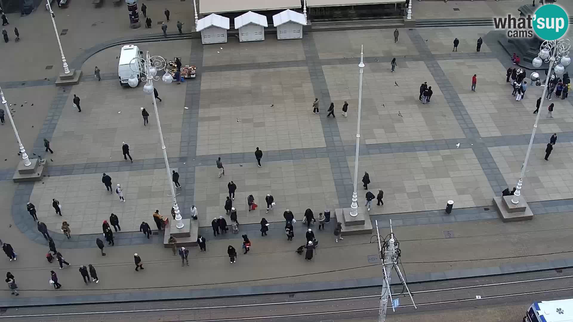 Plaza Ban Jelačić camera en vivo Zagreb – Hotel Dubrovnik