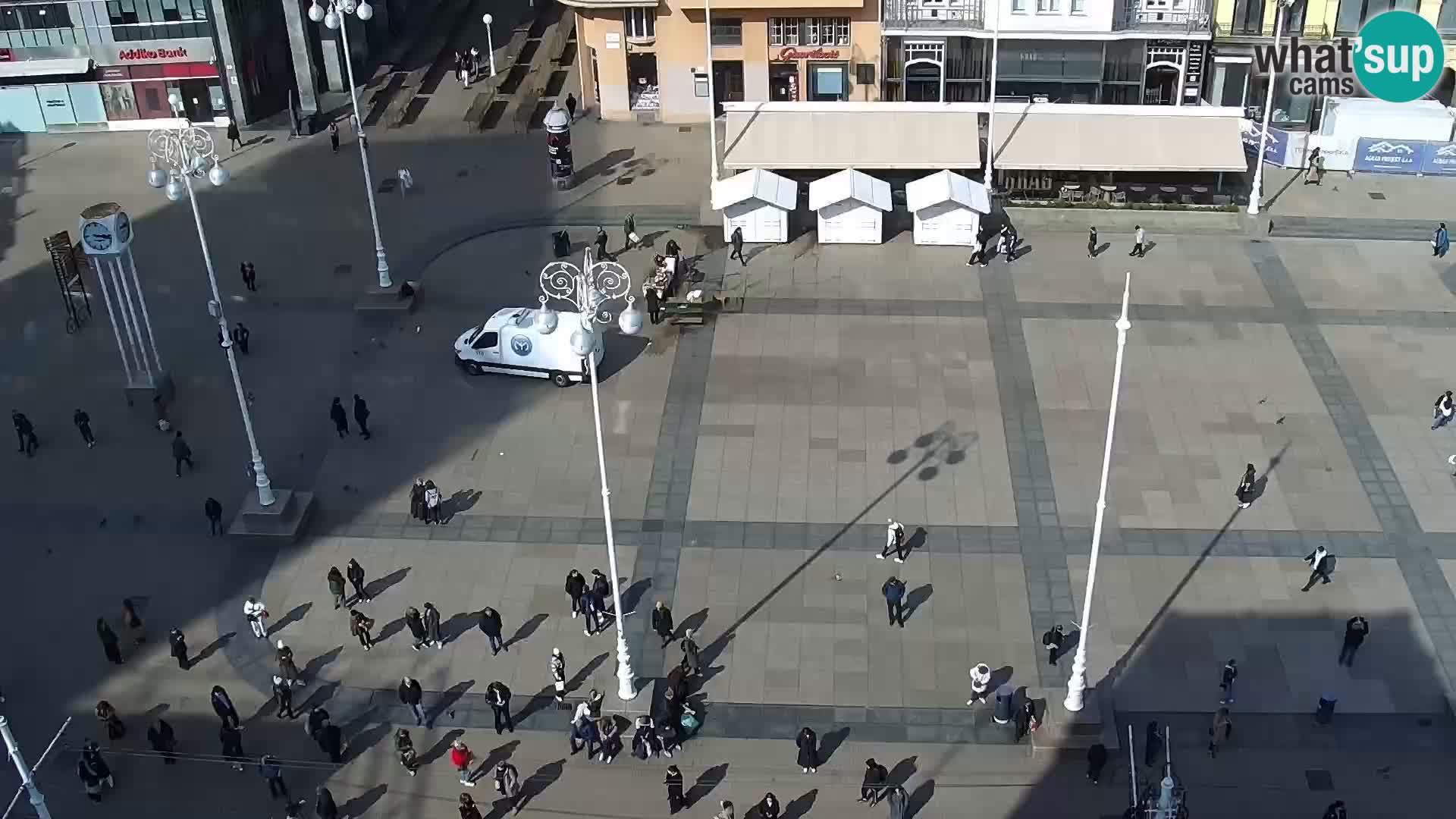 Piazza Ban Jelačić livecam Zagreb – Hotel Dubrovnik