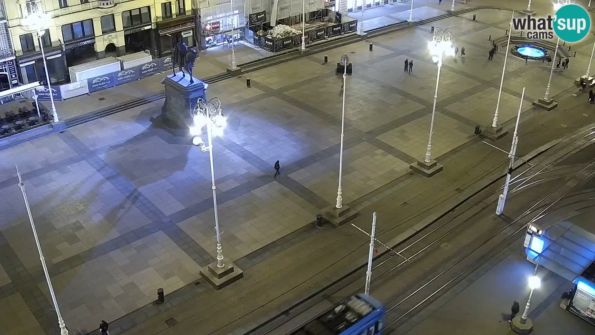 Ban Jelačić Platz  Live webcam Zagreb – Hotel Dubrovnik
