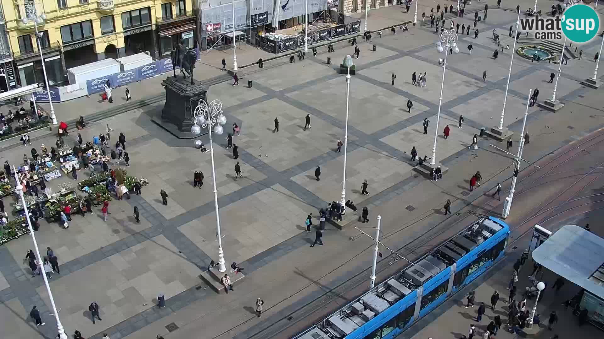 Ban Jelačić live cam Zagreb – Hotel Dubrovnik