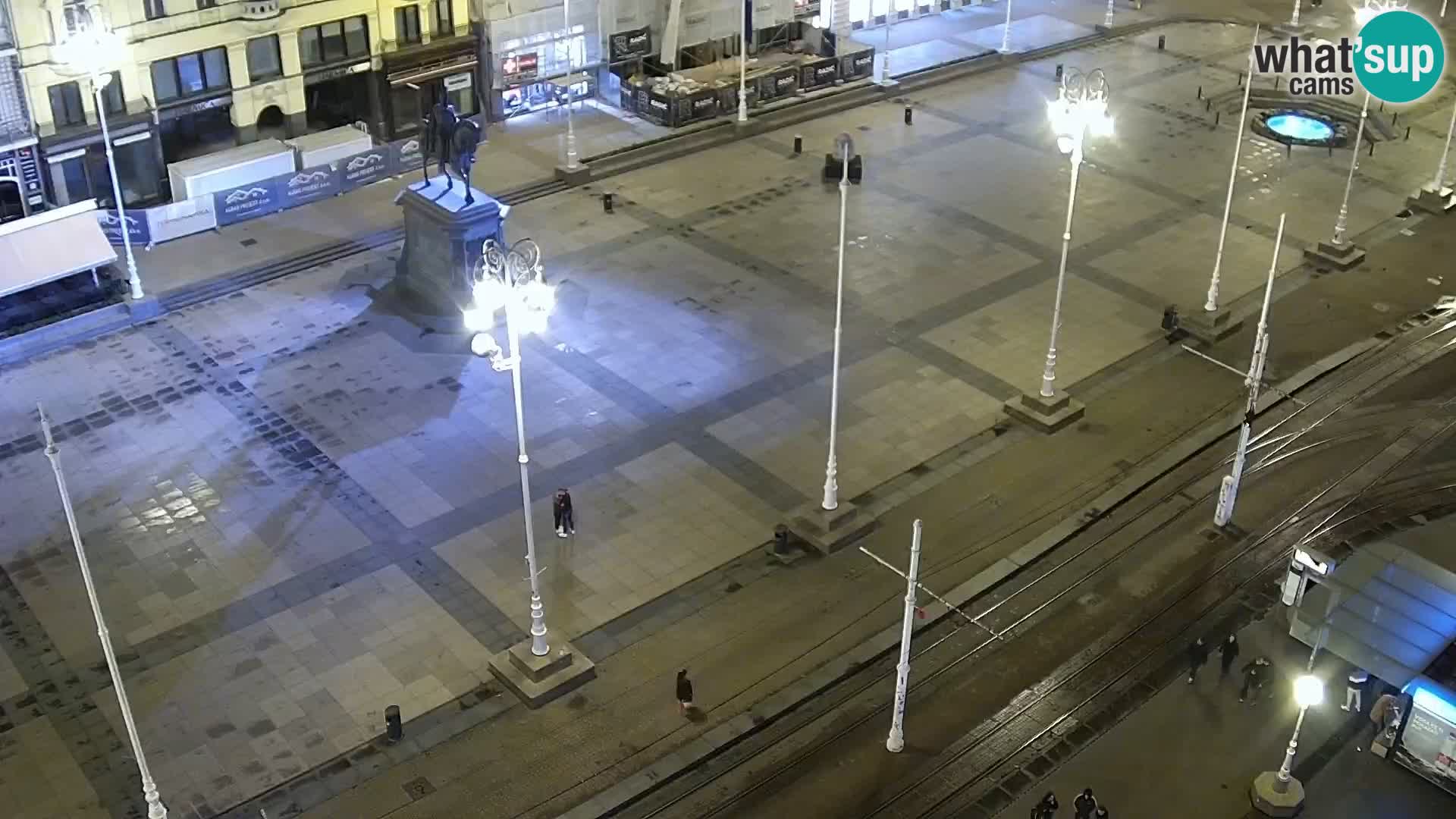 LIVE Webcam Zagreb Hotel Dubrovnik | Ban Jelačić square