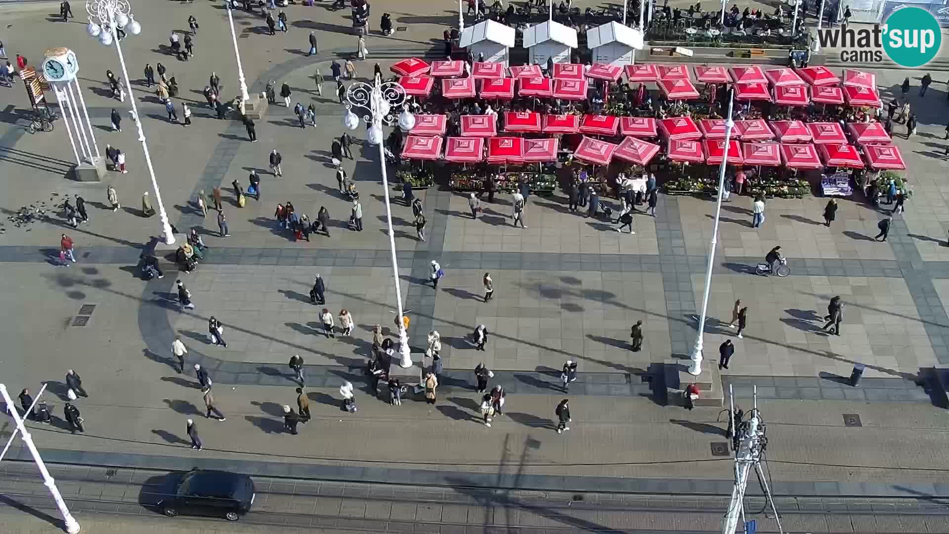 Piazza Ban Jelačić livecam Zagreb – Hotel Dubrovnik