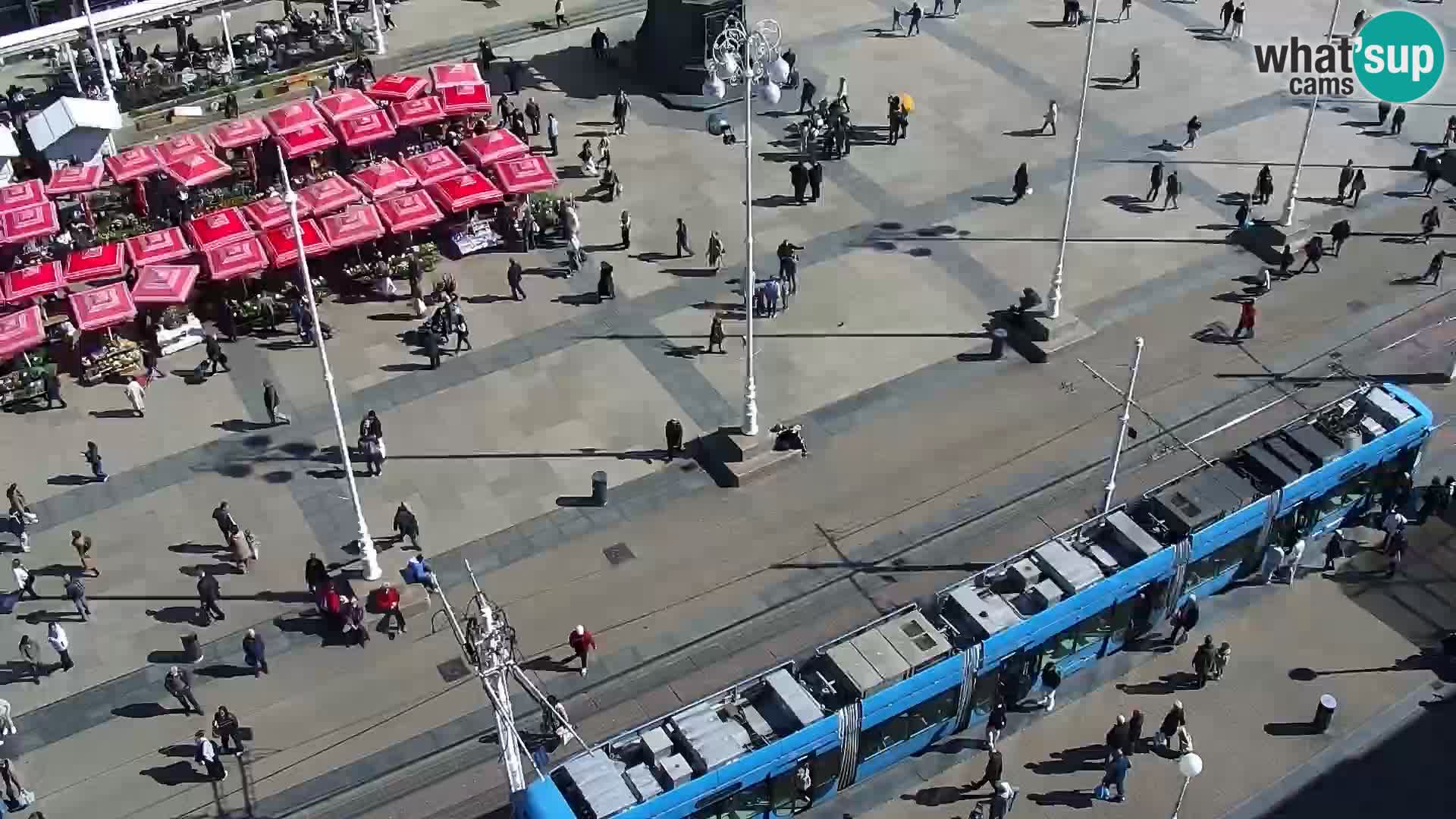 LIVE Webcam Zagreb Hotel Dubrovnik | Ban Jelačić square