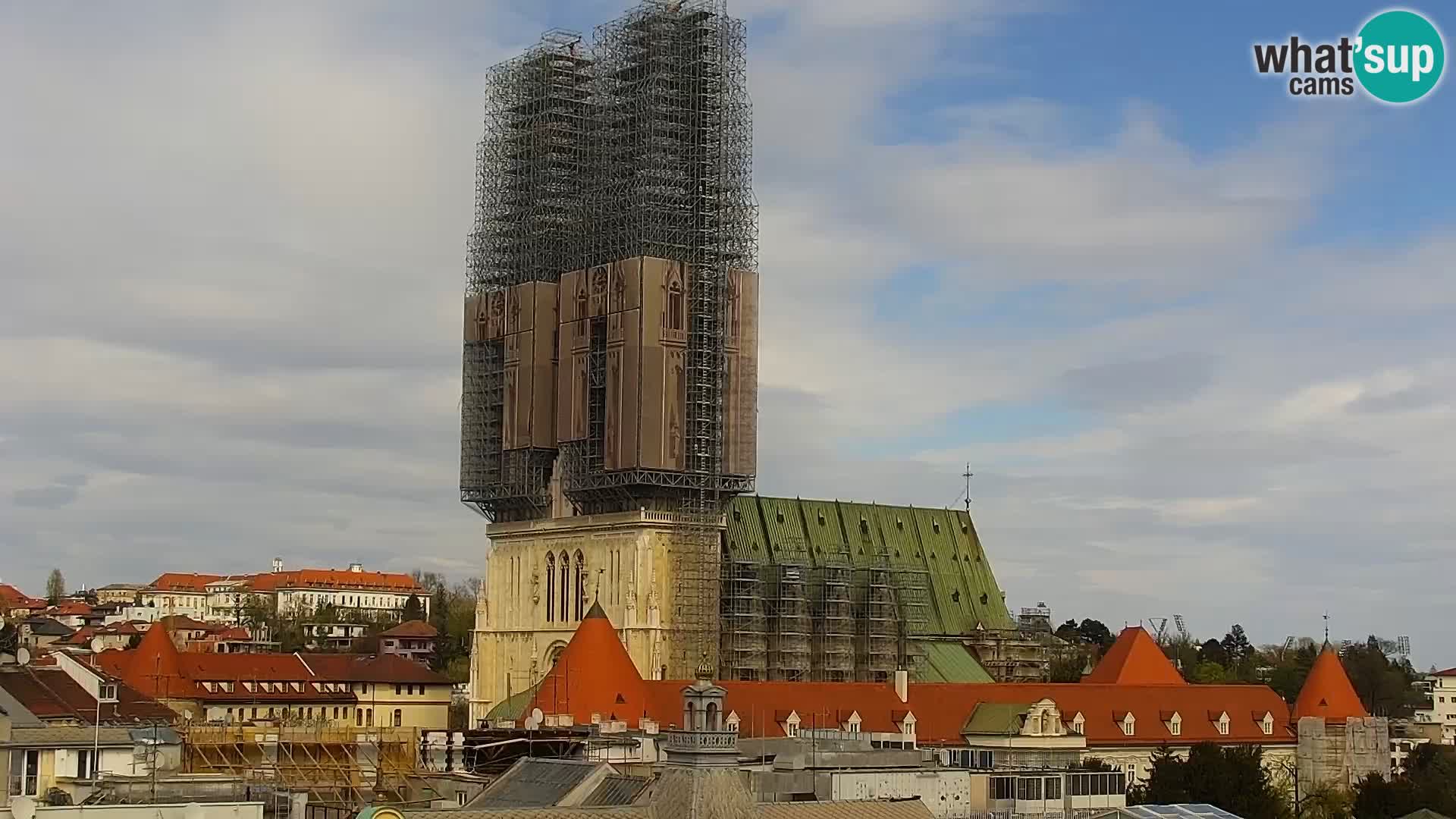 Trg Bana Jelačića v živo Zagreb – Hotel Dubrovnik