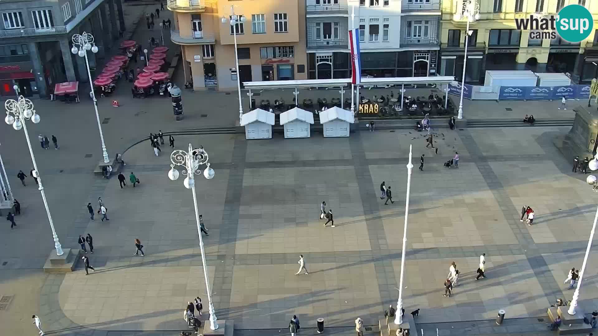Piazza Ban Jelačić livecam Zagreb – Hotel Dubrovnik