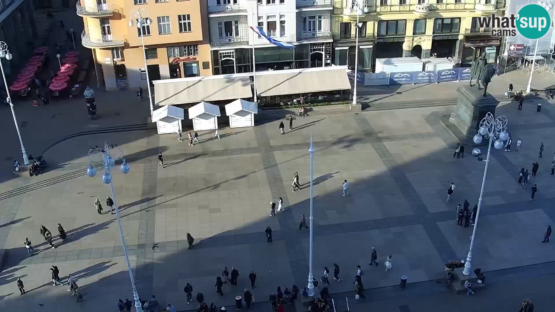 Ban Jelačić live cam Zagreb – Hotel Dubrovnik